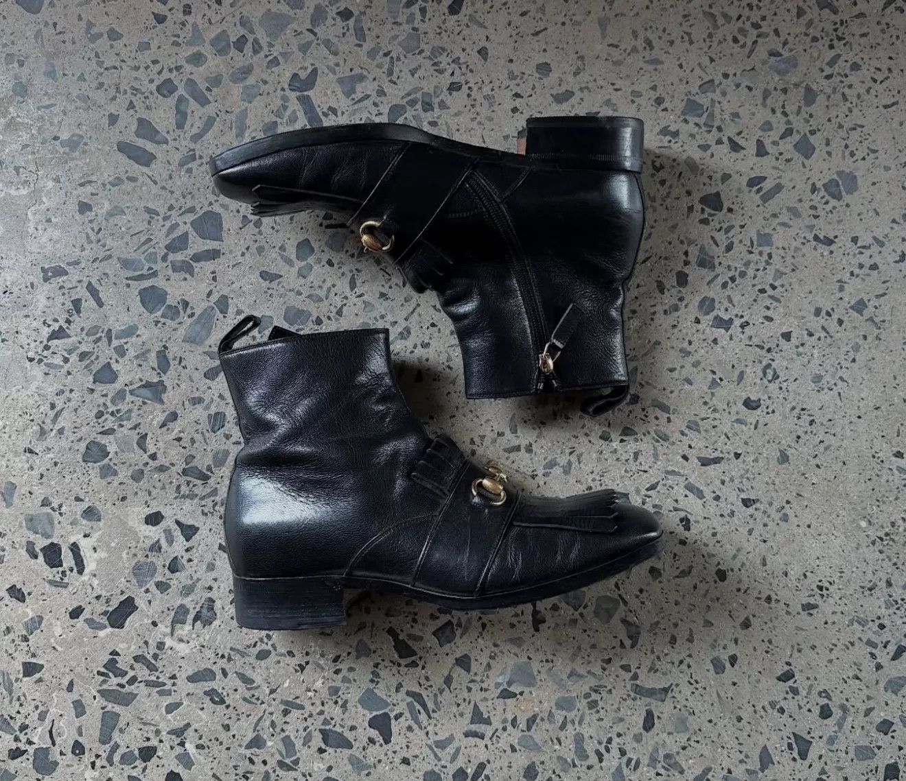 Gucci Vintage Gucci Leather Quentin Boots Size US 8 / EU 41 - 6 Thumbnail