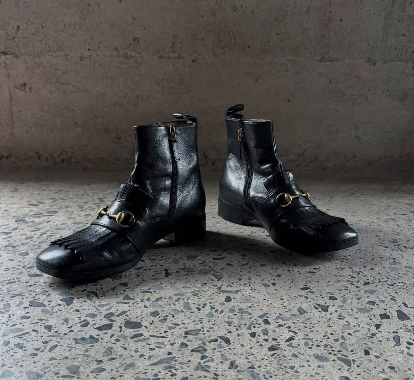 Gucci Vintage Gucci Leather Quentin Boots Size US 8 / EU 41 - 5 Thumbnail