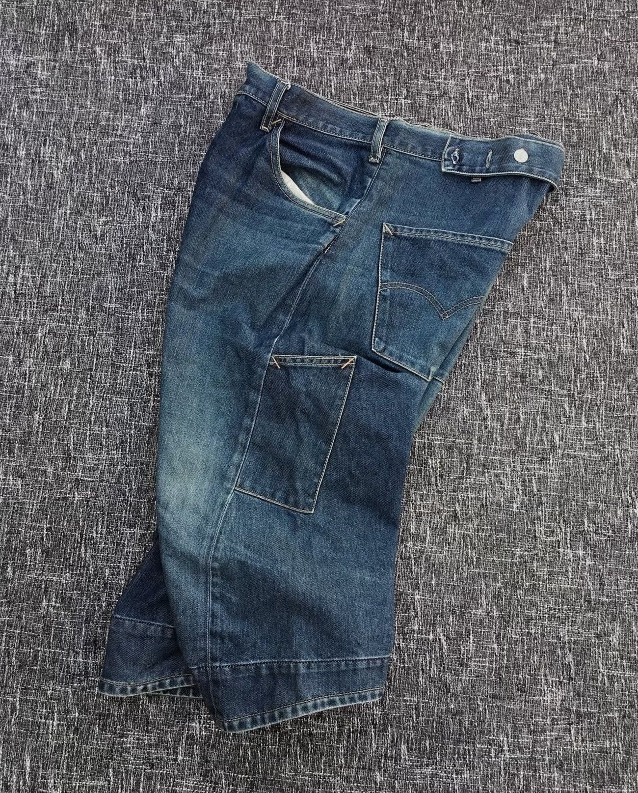 Levi's Vintage Levi's 2000s Engineered Denim Shorts Size US 35 - 3 Thumbnail