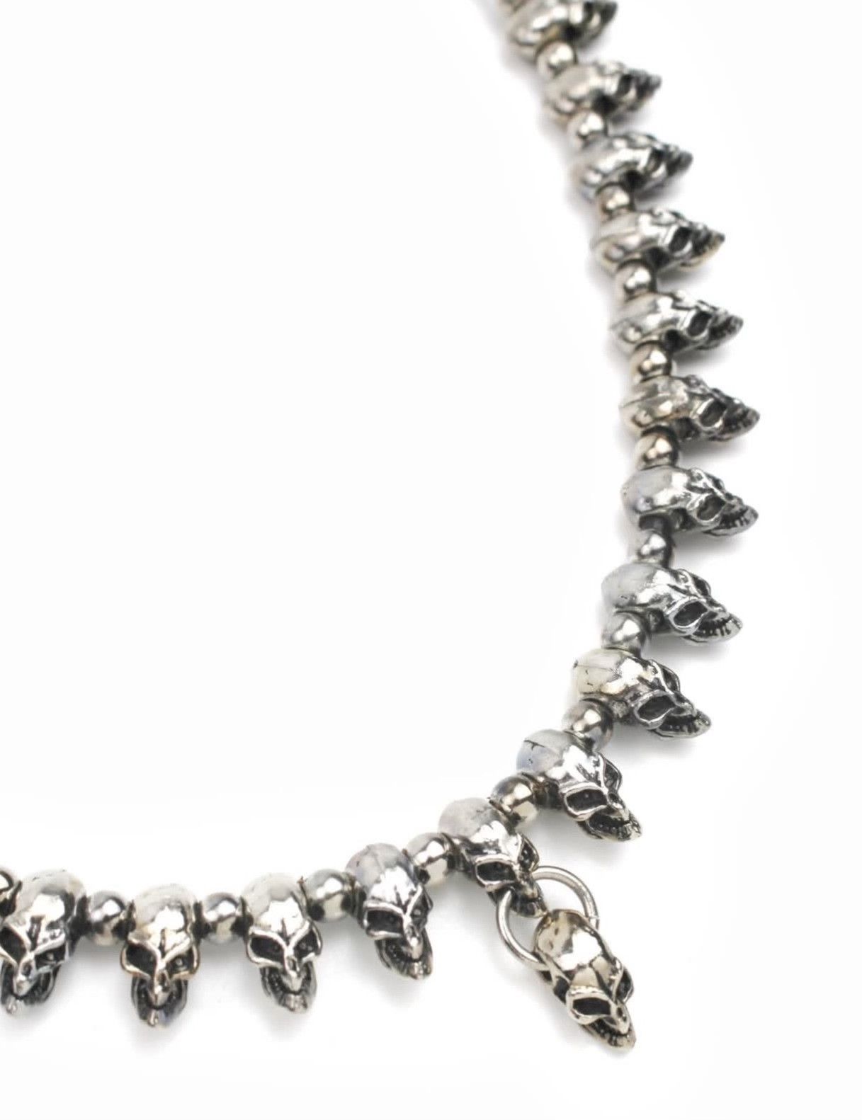 Vintage Vintage 2000s Japanese Skull Bead Necklace Size ONE SIZE - 4 Thumbnail