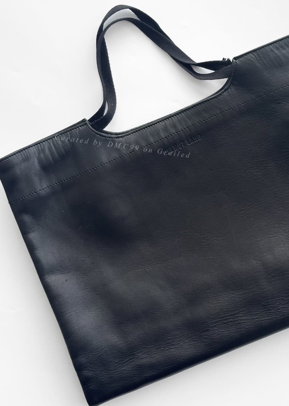 Helmut Lang 1990s Helmut Lang Leather Shopping Bag Size ONE SIZE - 2 Thumbnail