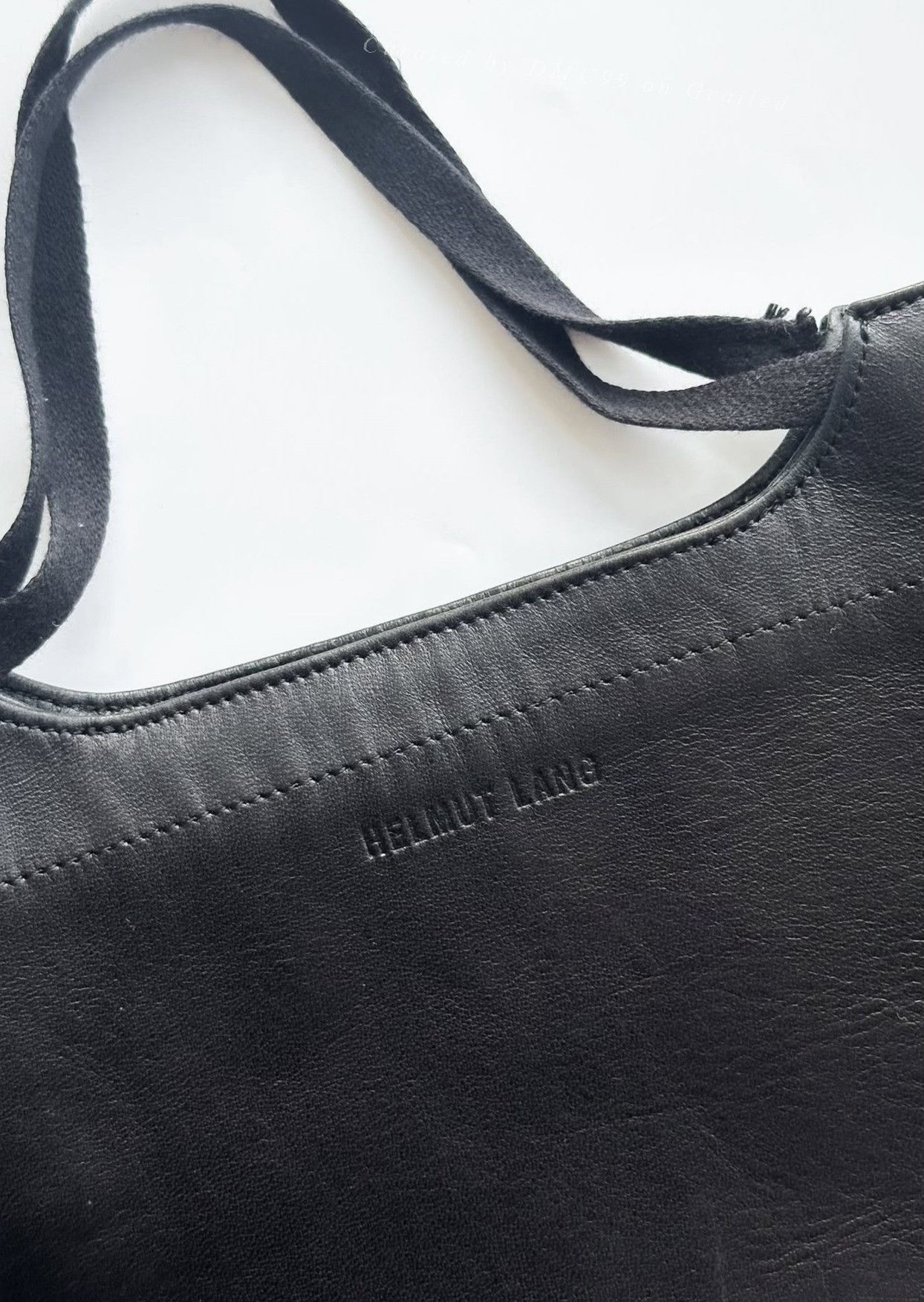 Helmut Lang 1990s Helmut Lang Leather Shopping Bag Size ONE SIZE - 3 Thumbnail