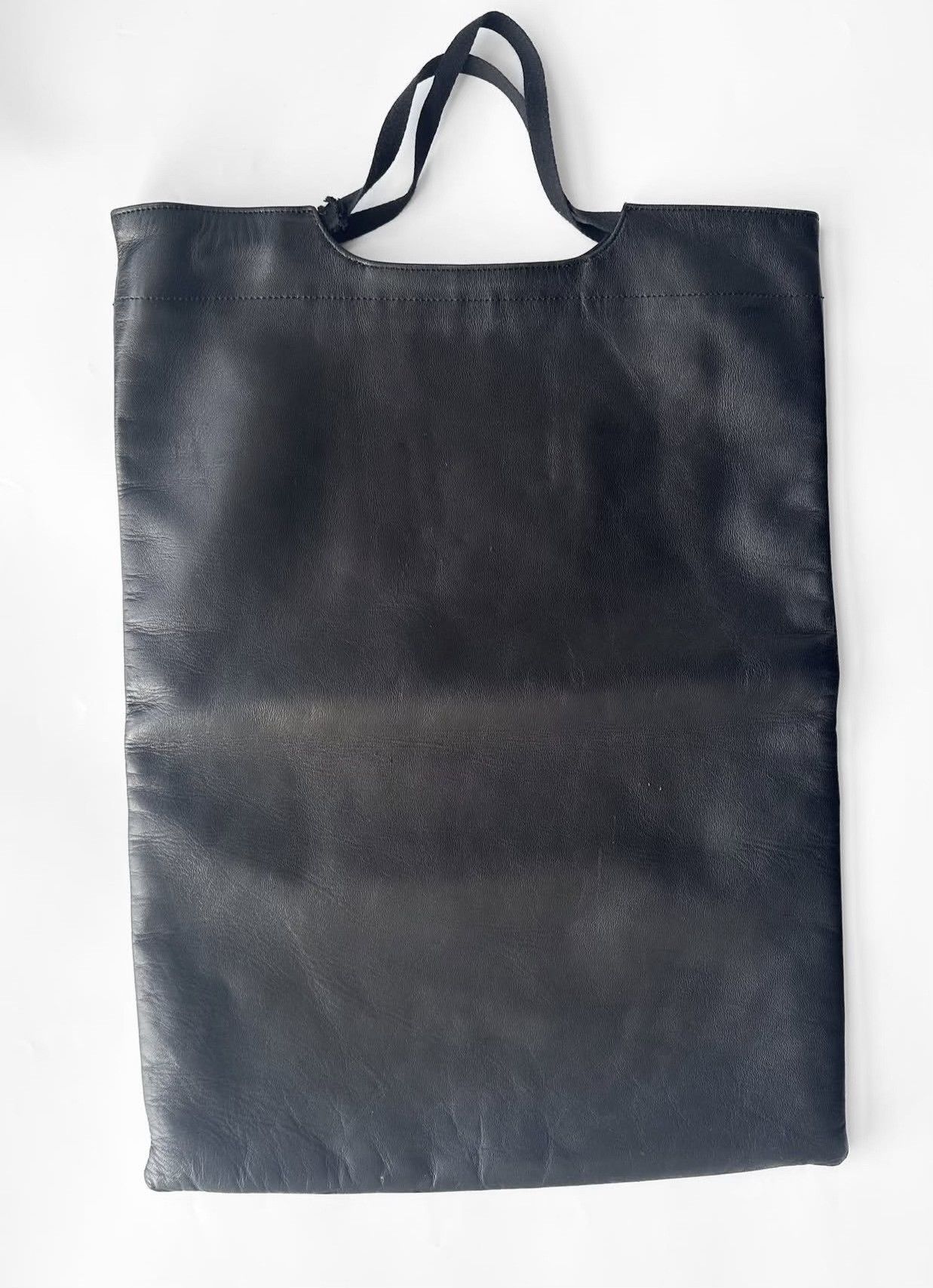 Helmut Lang 1990s Helmut Lang Leather Shopping Bag Size ONE SIZE - 4 Thumbnail