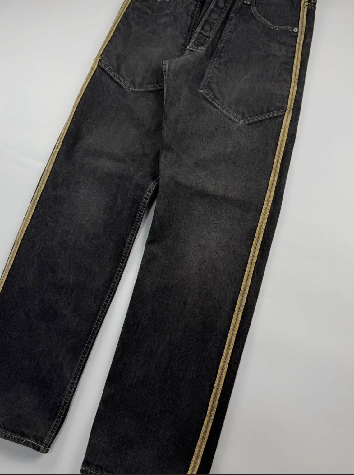 Evisu Vintage Evisu 2000s Reversible Jeans Size US 31 - 7 Thumbnail