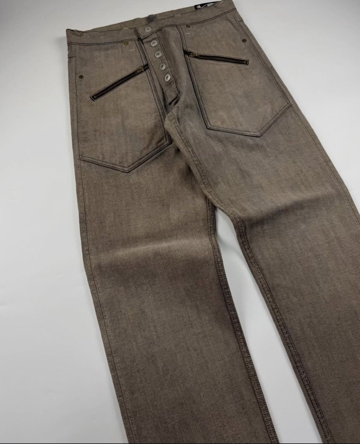 Evisu Vintage Evisu 2000s Reversible Jeans Size US 31 - 5 Thumbnail
