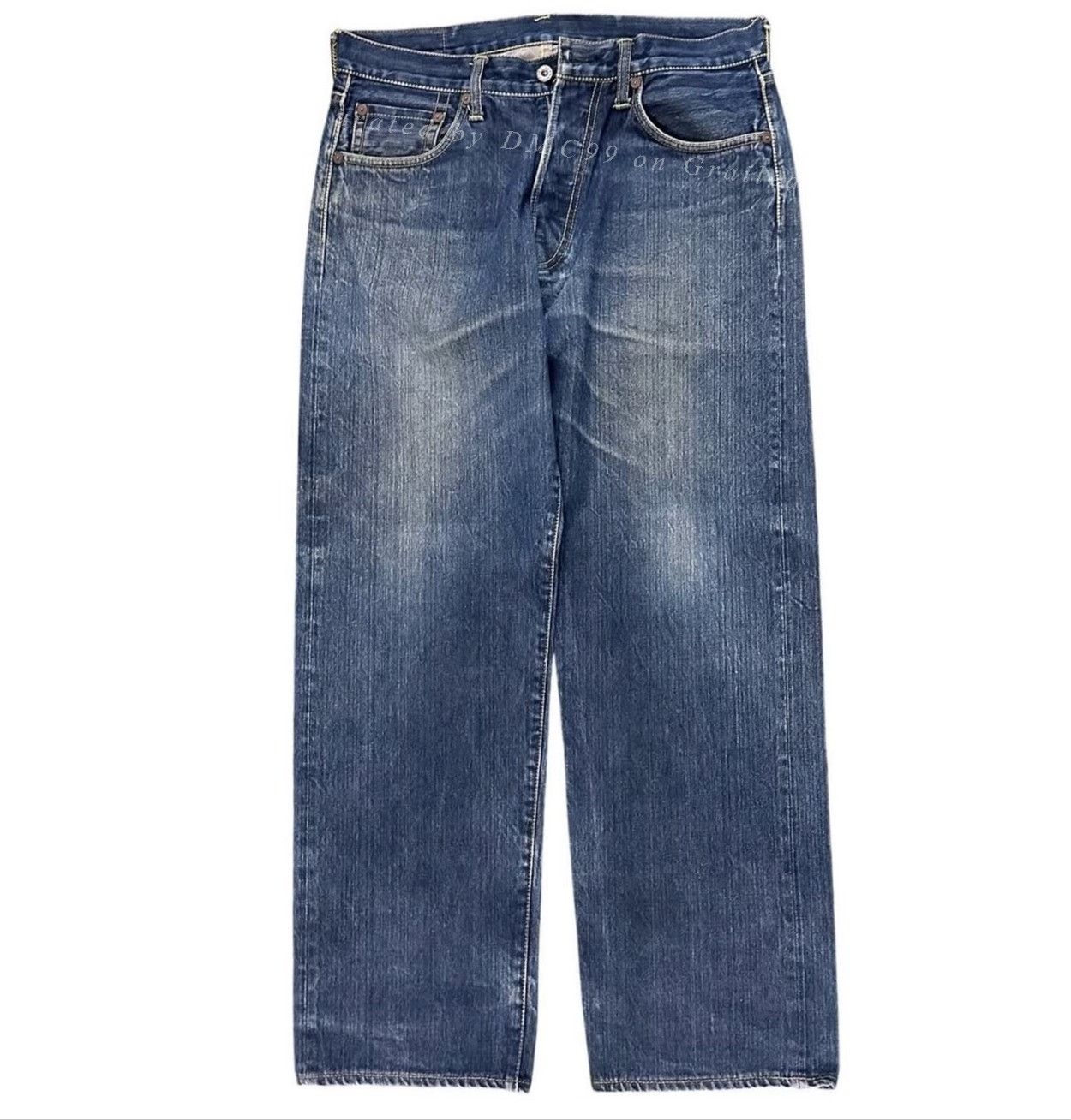 Evisu Vintage Evisu Paris Selvedge Denim Size US 36 / EU 52 - 3 Thumbnail