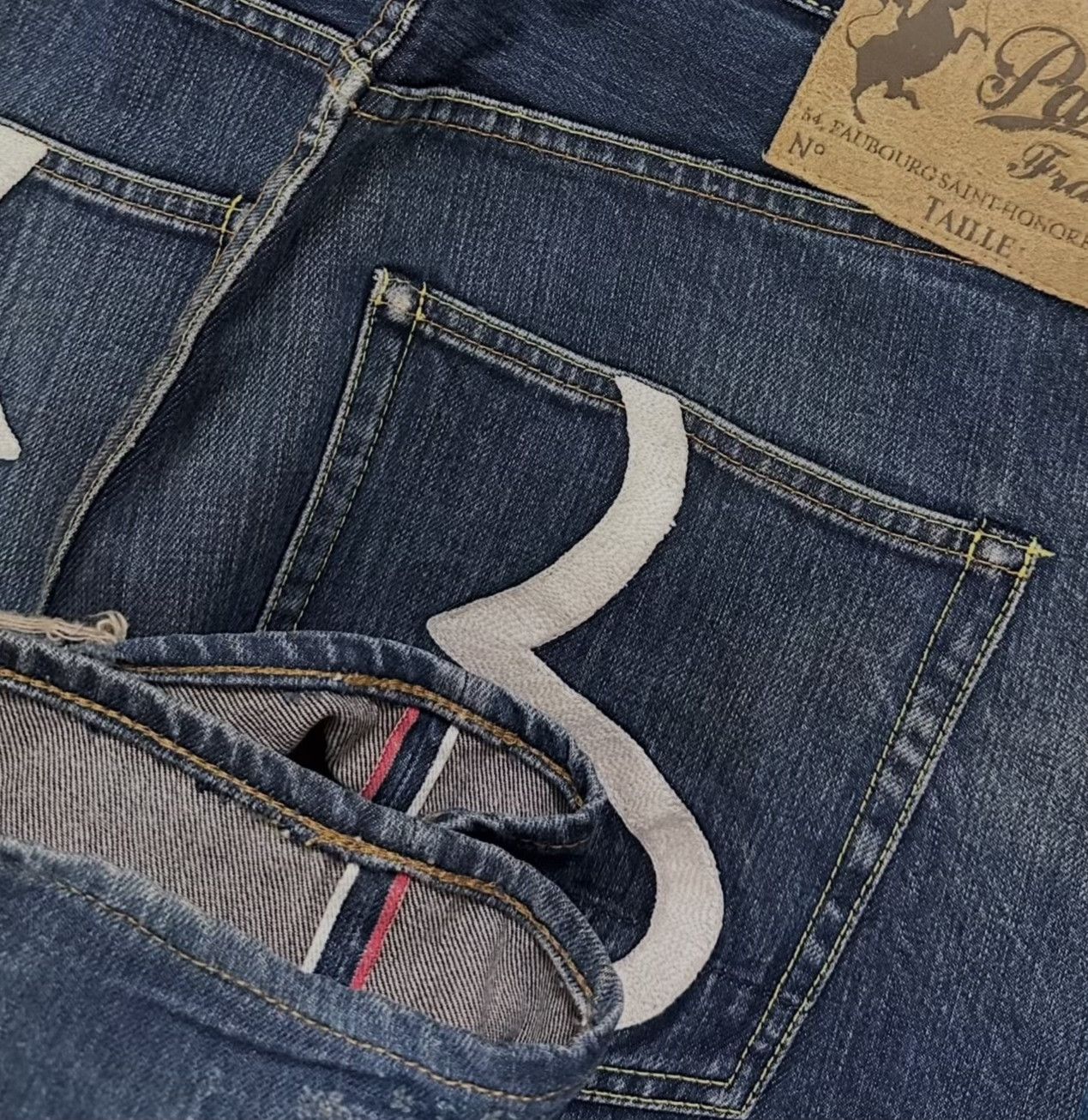 Evisu Vintage Evisu Paris Selvedge Denim Size US 36 / EU 52 - 4 Thumbnail