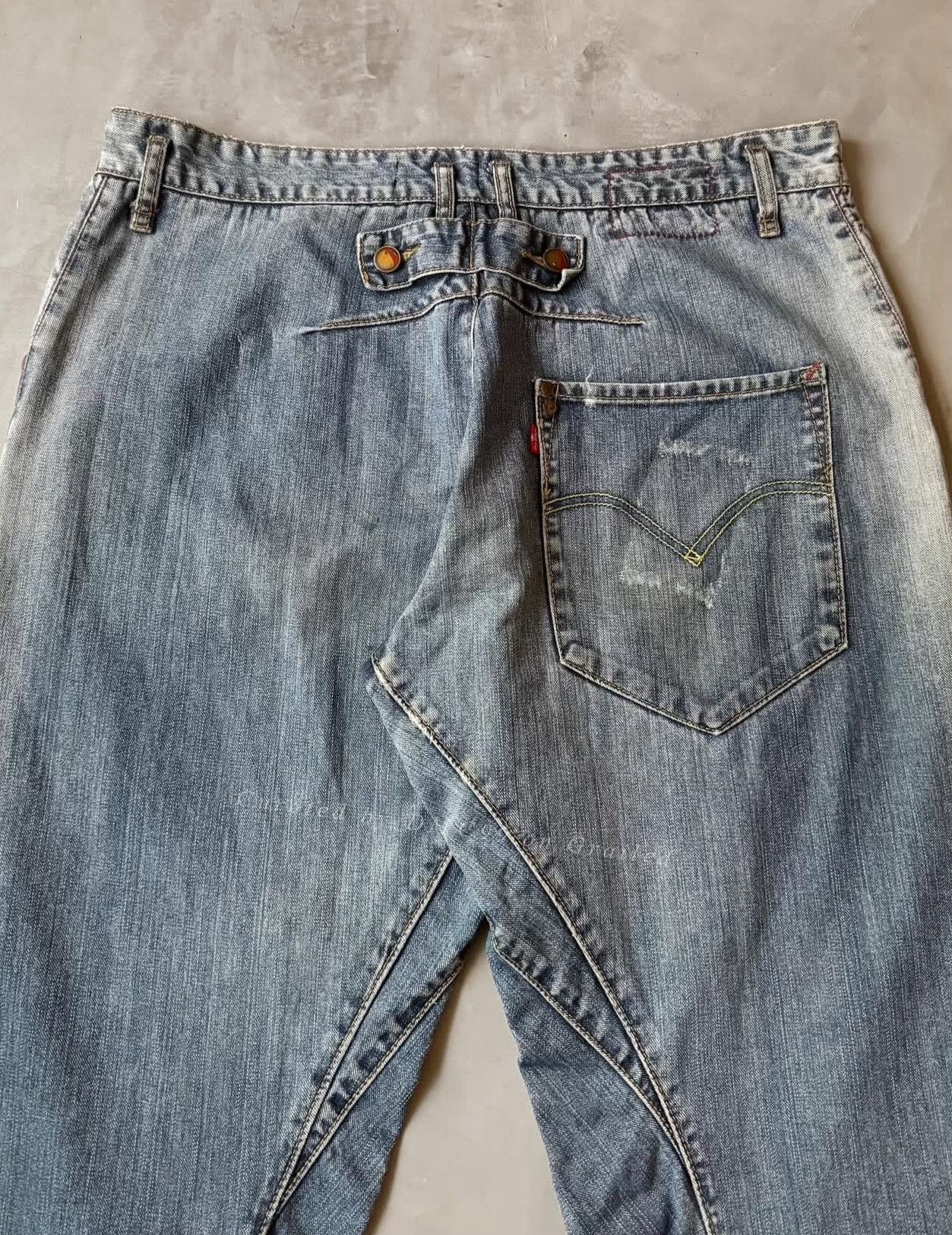Vintage Vintage Levi's 2000s Engineered LEJ Jeans Size US 36 / EU 52 - 3 Thumbnail
