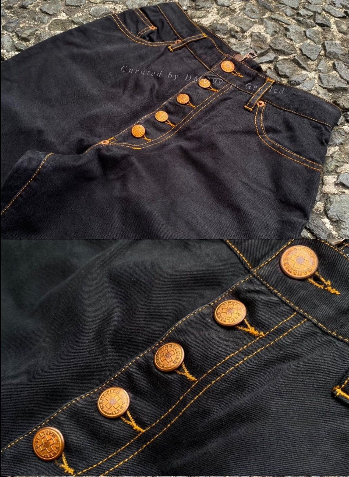 Jean Paul Gaultier Vintage Jean Paul Gaultier 1990s Back Zip Pant Size 26" / US 2 / IT 38 - 4 Thumbnail