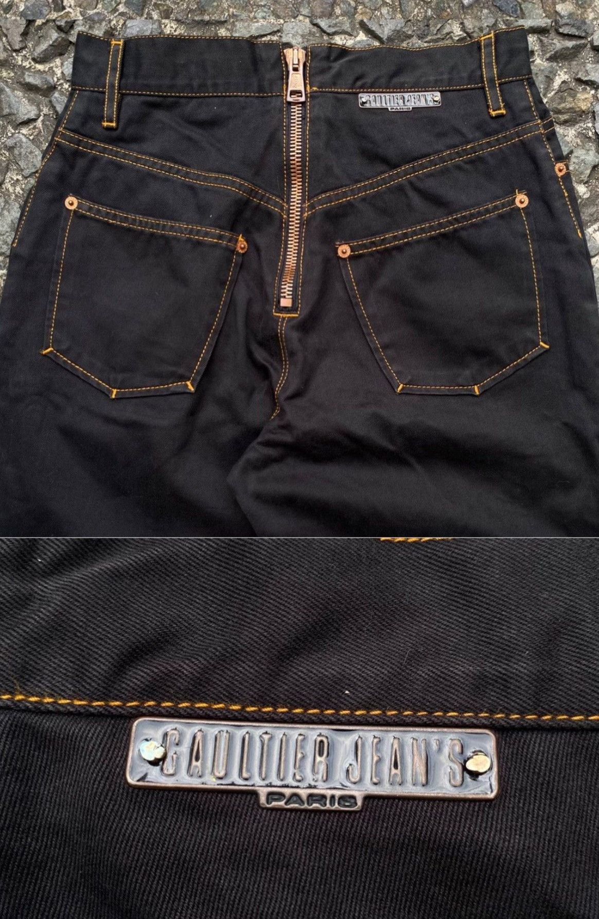 Jean Paul Gaultier Vintage Jean Paul Gaultier 1990s Back Zip Pant Size 26" / US 2 / IT 38 - 6 Thumbnail
