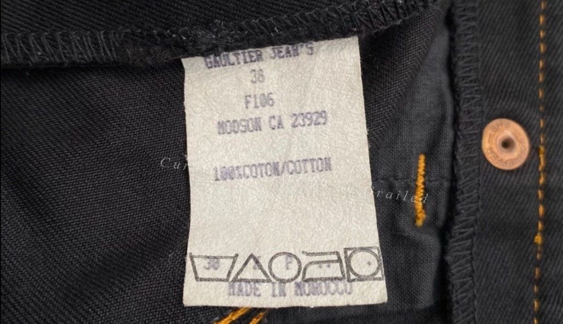 Jean Paul Gaultier Vintage Jean Paul Gaultier 1990s Back Zip Pant Size 26" / US 2 / IT 38 - 8 Thumbnail