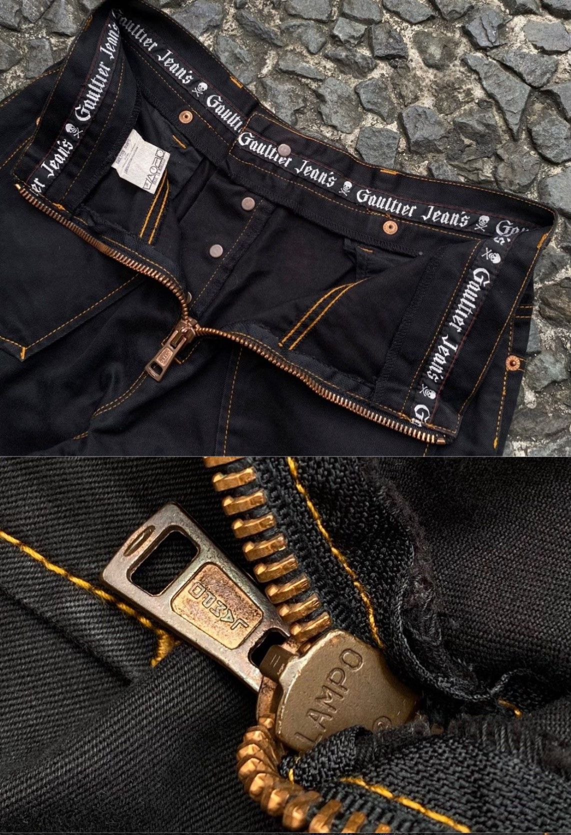 Jean Paul Gaultier Vintage Jean Paul Gaultier 1990s Back Zip Pant Size 26" / US 2 / IT 38 - 7 Thumbnail