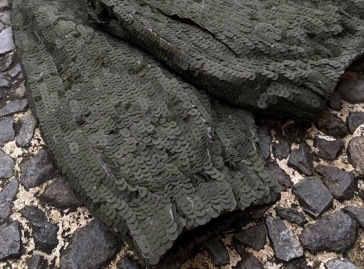 Vintage Vintage Prada 2000s Sample Sequined Cropped Jacket Size M / US 6-8 / IT 42-44 - 4 Thumbnail