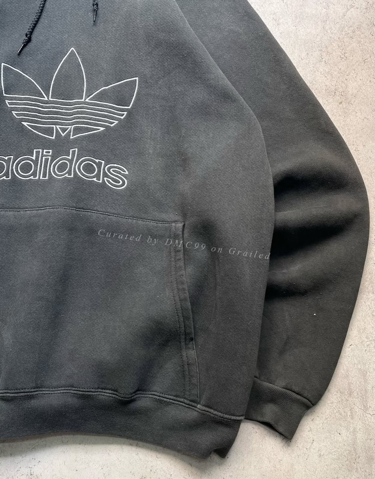 Vintage Vintage 1980s-90s Adidas USA Hoodie Size US M / EU 48-50 / 2 - 3 Thumbnail