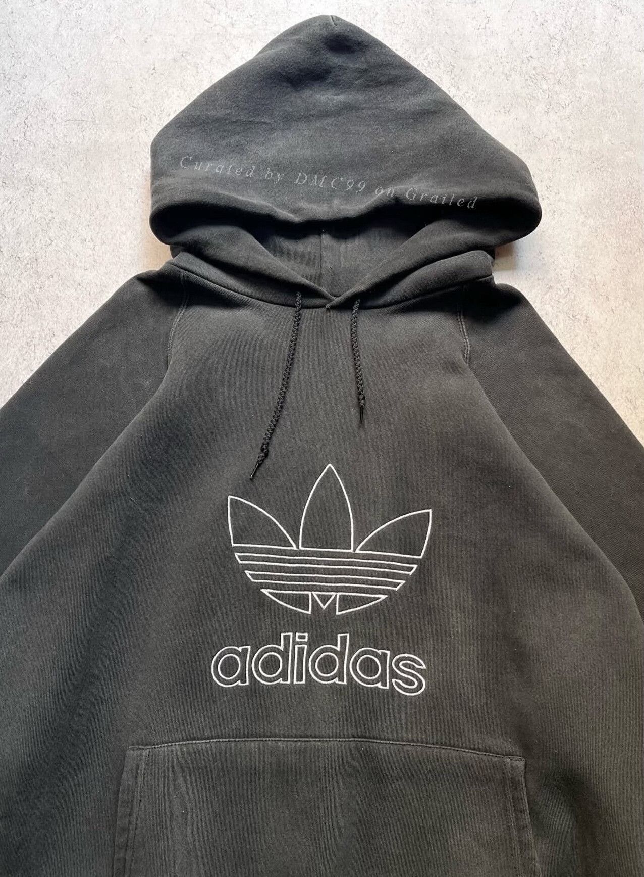 Vintage Vintage 1980s-90s Adidas USA Hoodie Size US M / EU 48-50 / 2 - 2 Thumbnail
