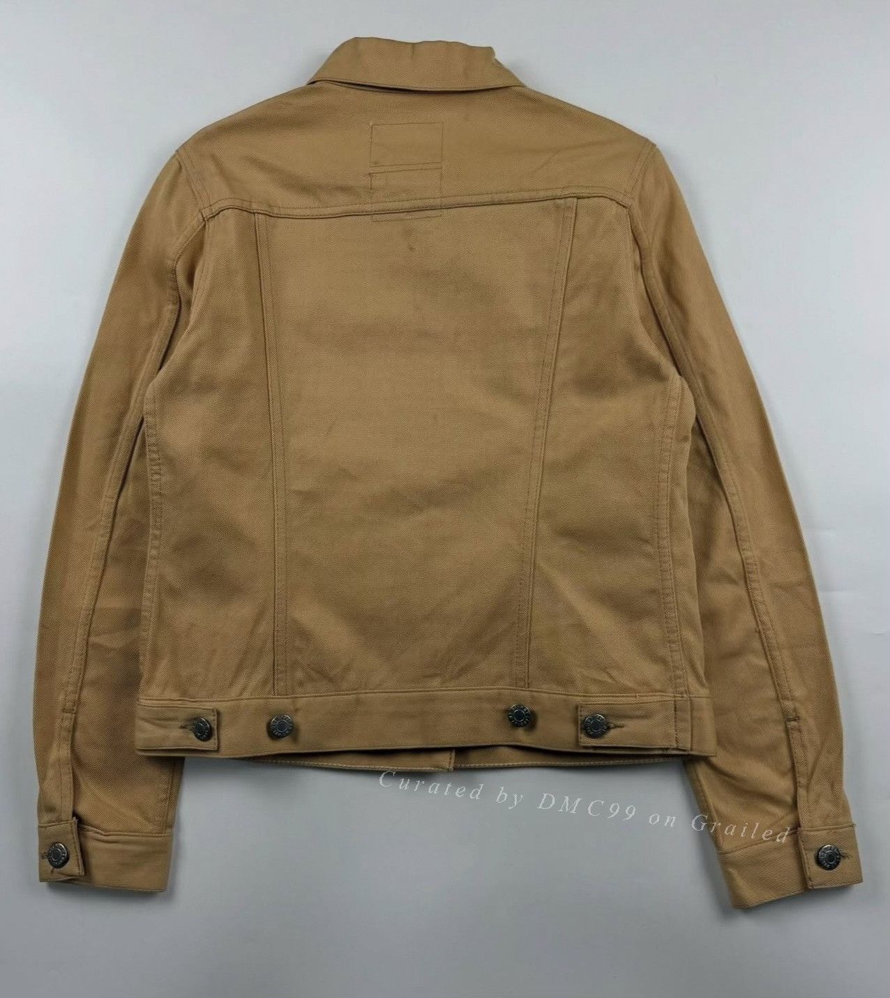 Helmut Lang 1990s Helmut Lang Raw Silk Denim Jacket Size US M / EU 48-50 / 2 - 2 Thumbnail
