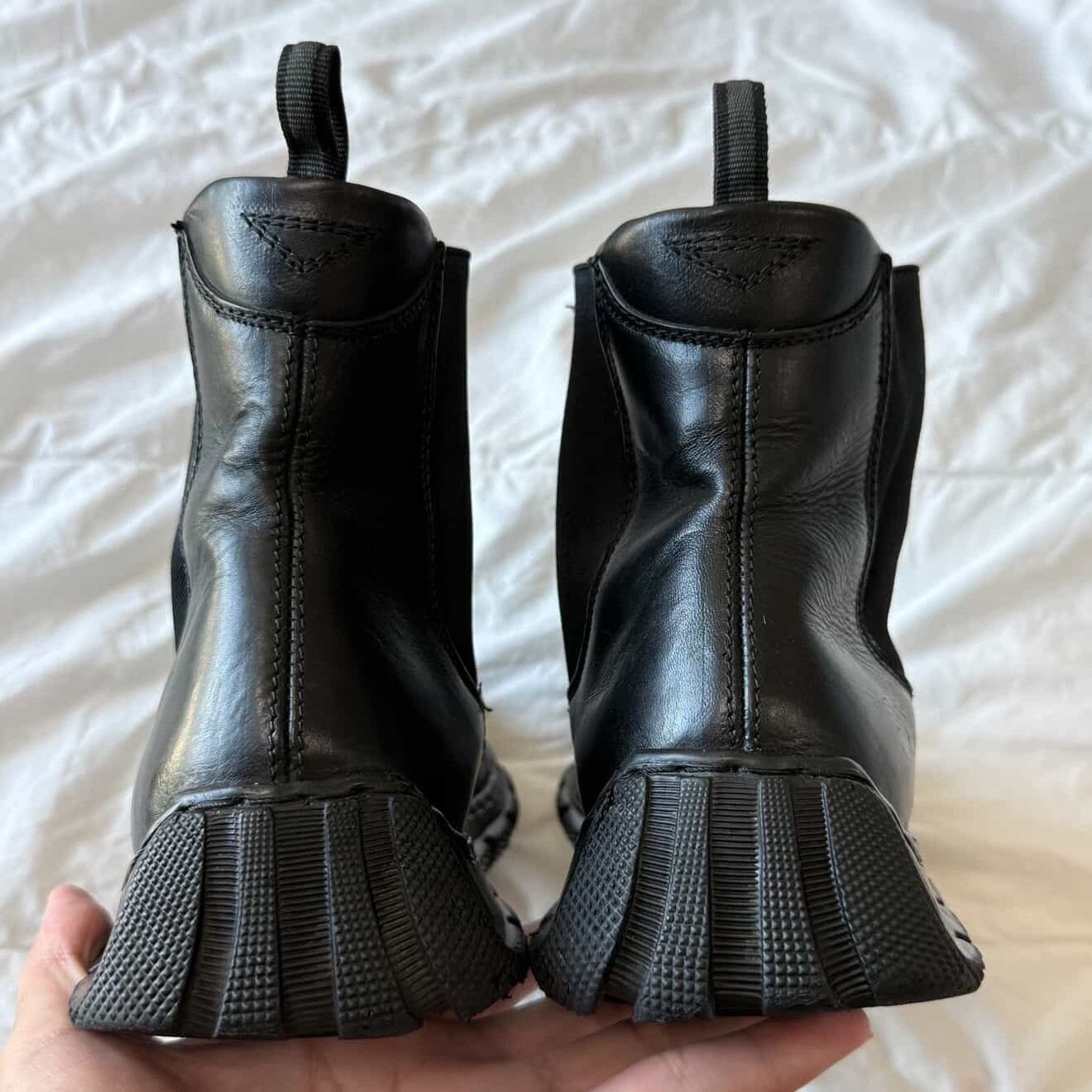 Miu Miu Miumiu FW1999 Iconic Black Boots Size US 8 / IT 38 - 3 Thumbnail