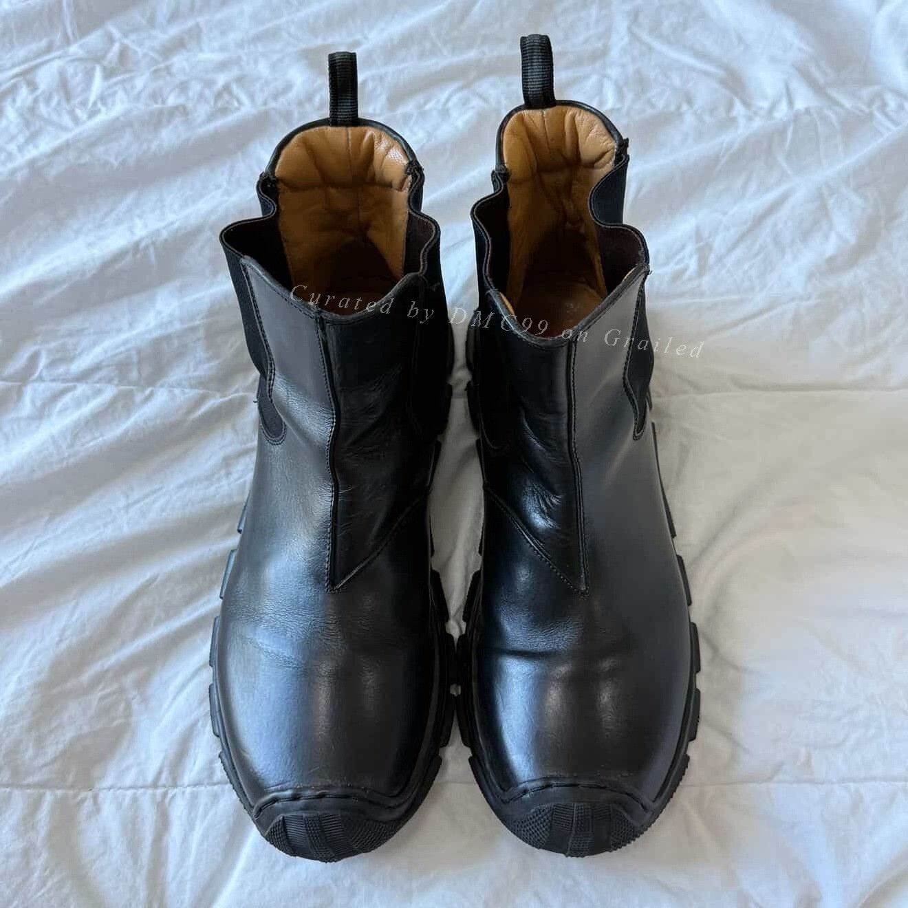 Miu Miu Miumiu FW1999 Iconic Black Boots Size US 8 / IT 38 - 2 Thumbnail