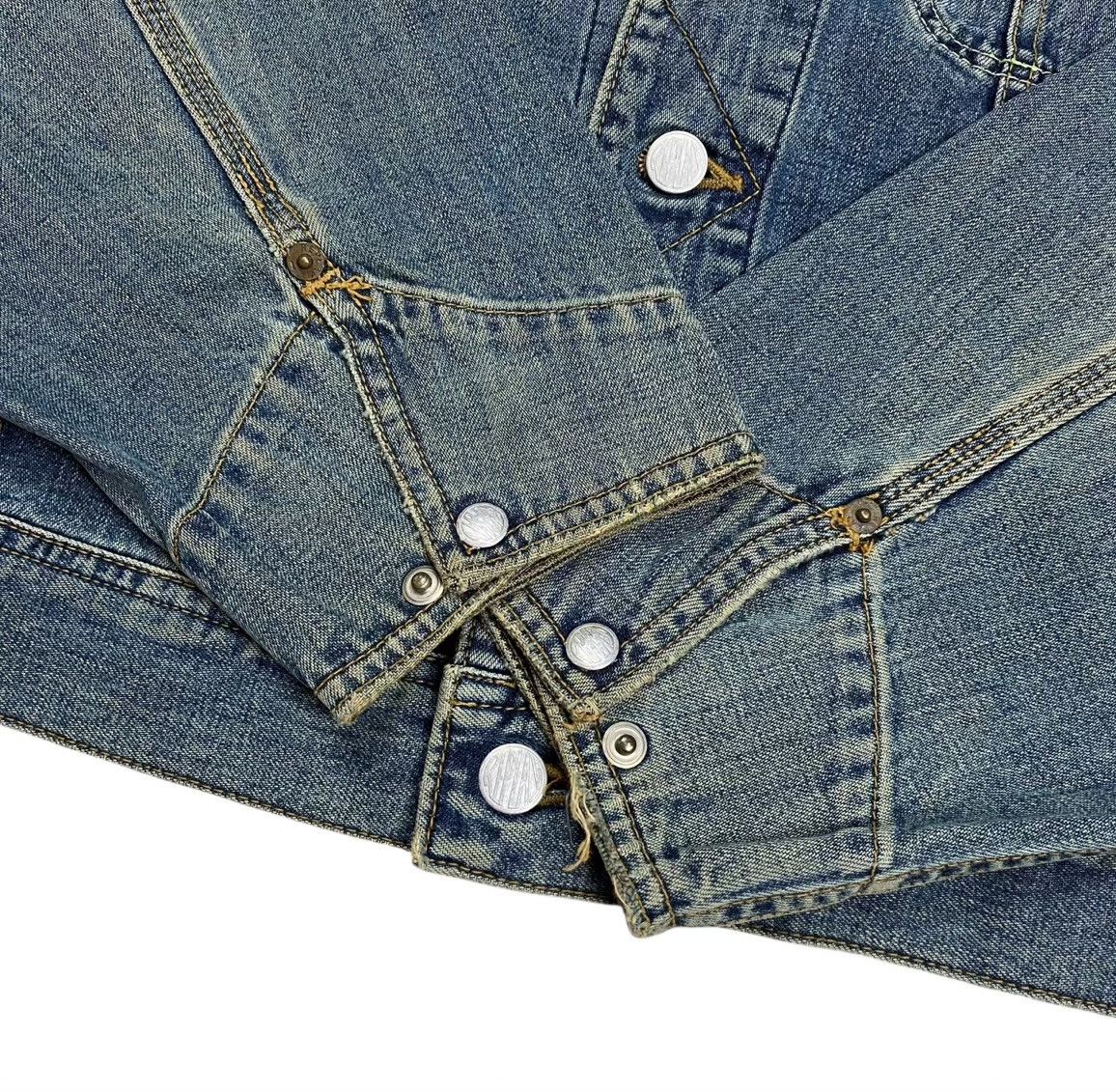Vintage Vintage Replay 80s-90s Zippered Denim Jacket Size US M / EU 48-50 / 2 - 5 Thumbnail