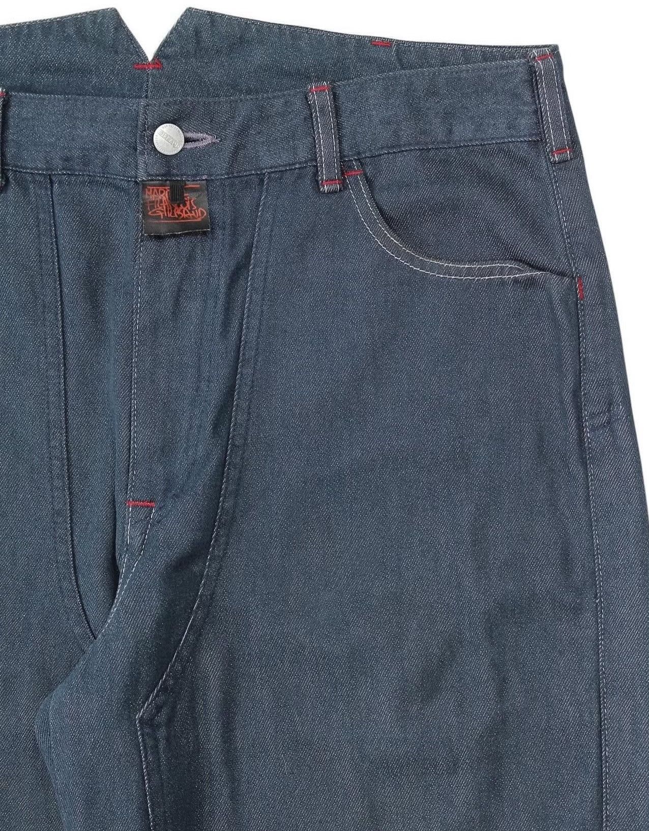 Vintage Vintage 1990s Marithe Francois Girbaud Double Knee Jeans Size US 36 / EU 52 - 3 Thumbnail