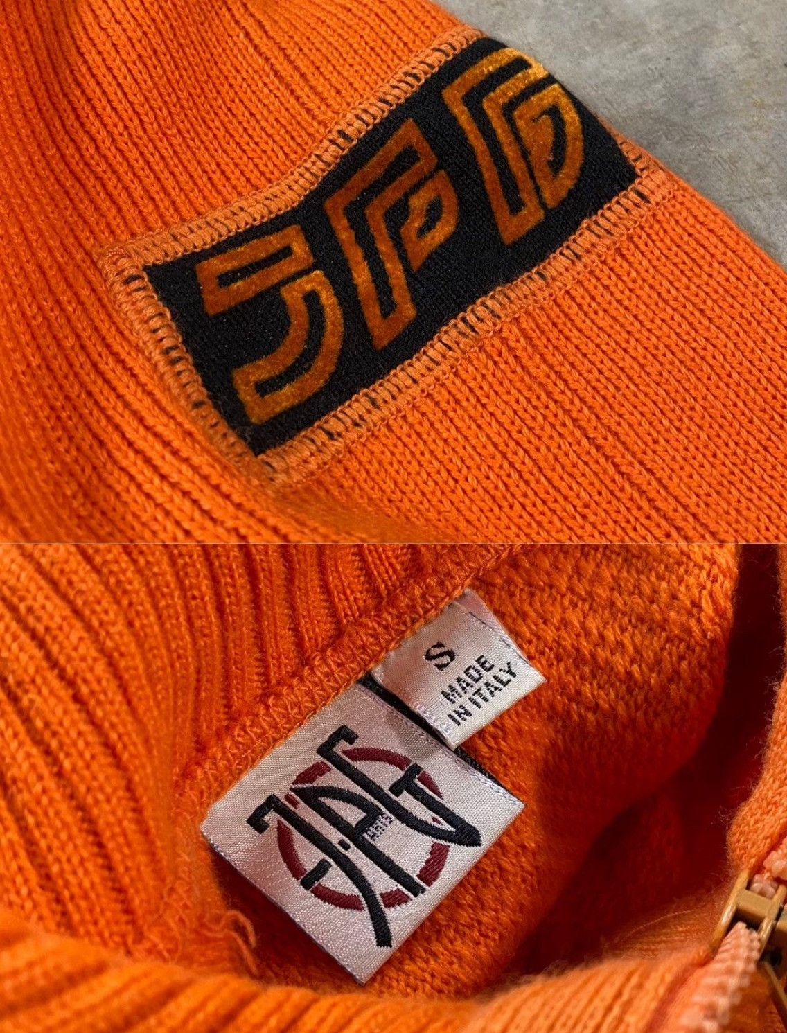 Jean Paul Gaultier Vintage Jean Paul Gaultier 1990s Sports Logo Knit Sweater Size US M / EU 48-50 / 2 - 5 Thumbnail