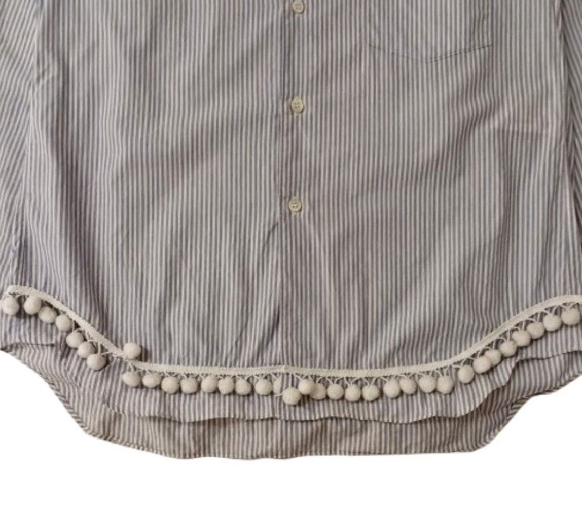 Vintage Vintage CDG 2013 Stripe Cotton Shirt Size US M / EU 48-50 / 2 - 7 Thumbnail