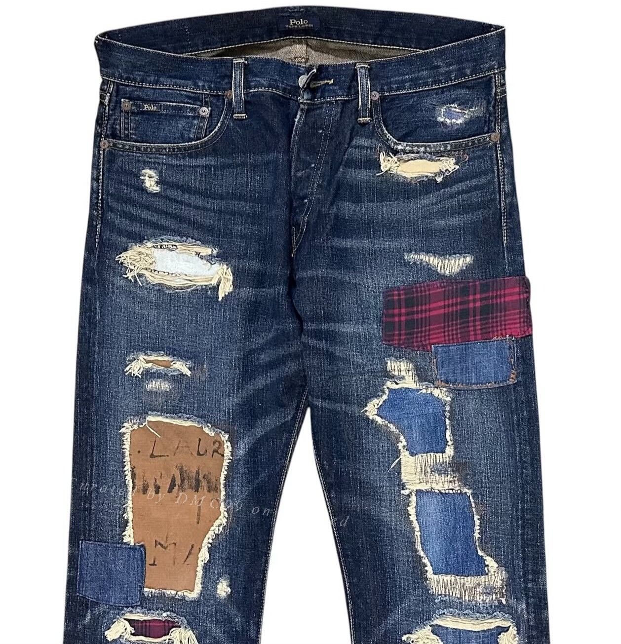 Vintage Vintage Polo Ralph Lauren Sullivan Slim Jeans Size US 36 / EU 52 - 3 Thumbnail