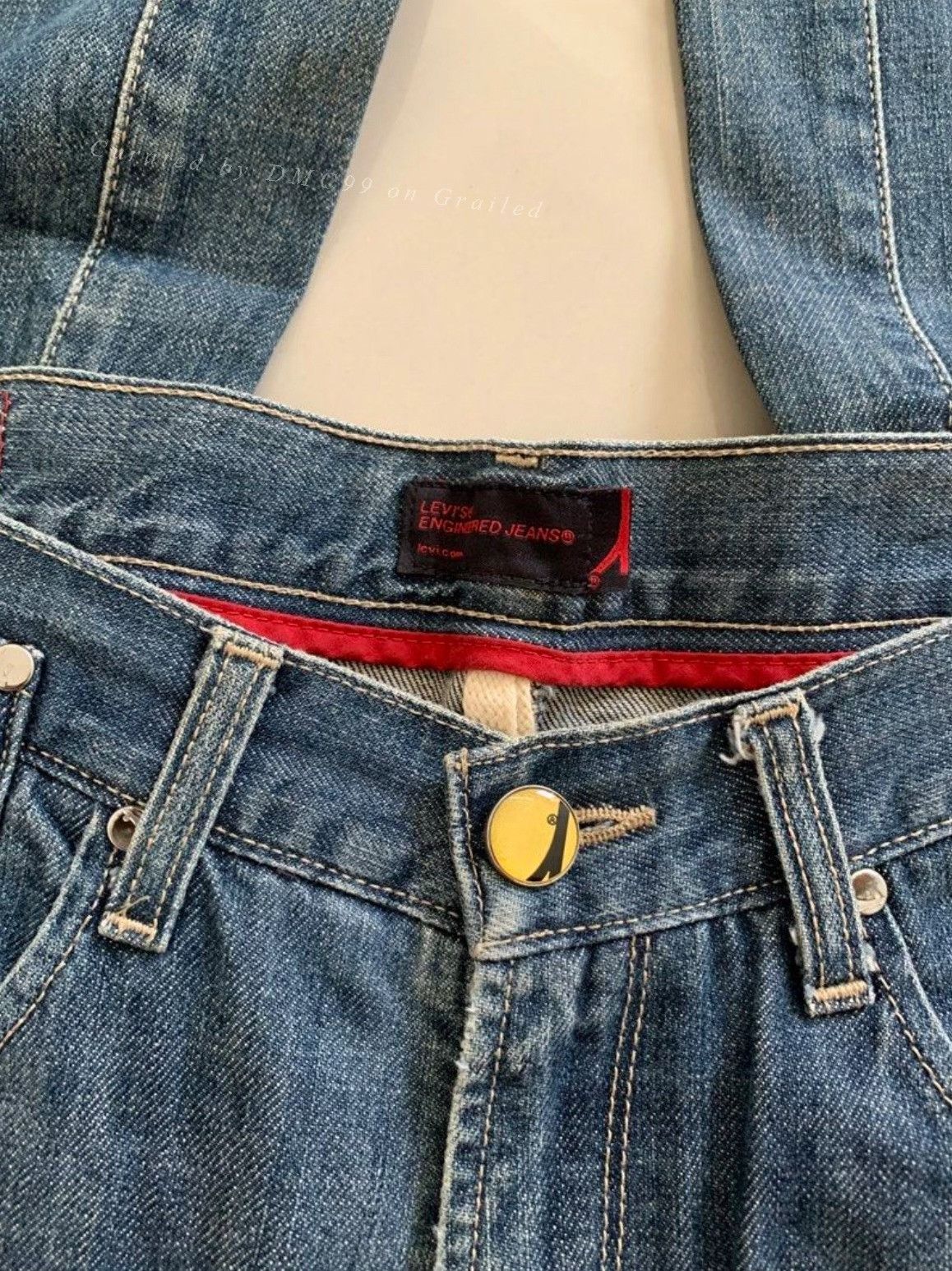 Vintage Vintage Levi's 2000s LEJ Engineered Jeans Size US 36 / EU 52 - 5 Thumbnail