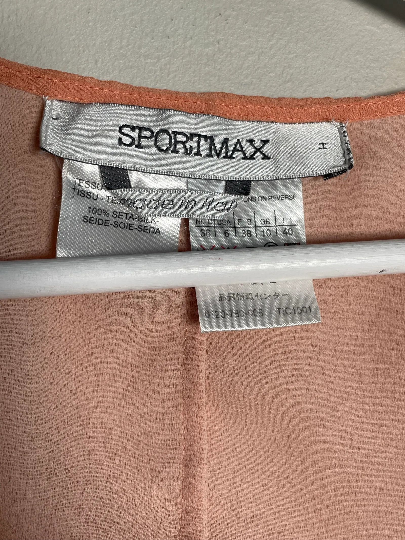 Sportmax Sportmax Blouse Size S / US 4 / IT 40 - 2 Thumbnail