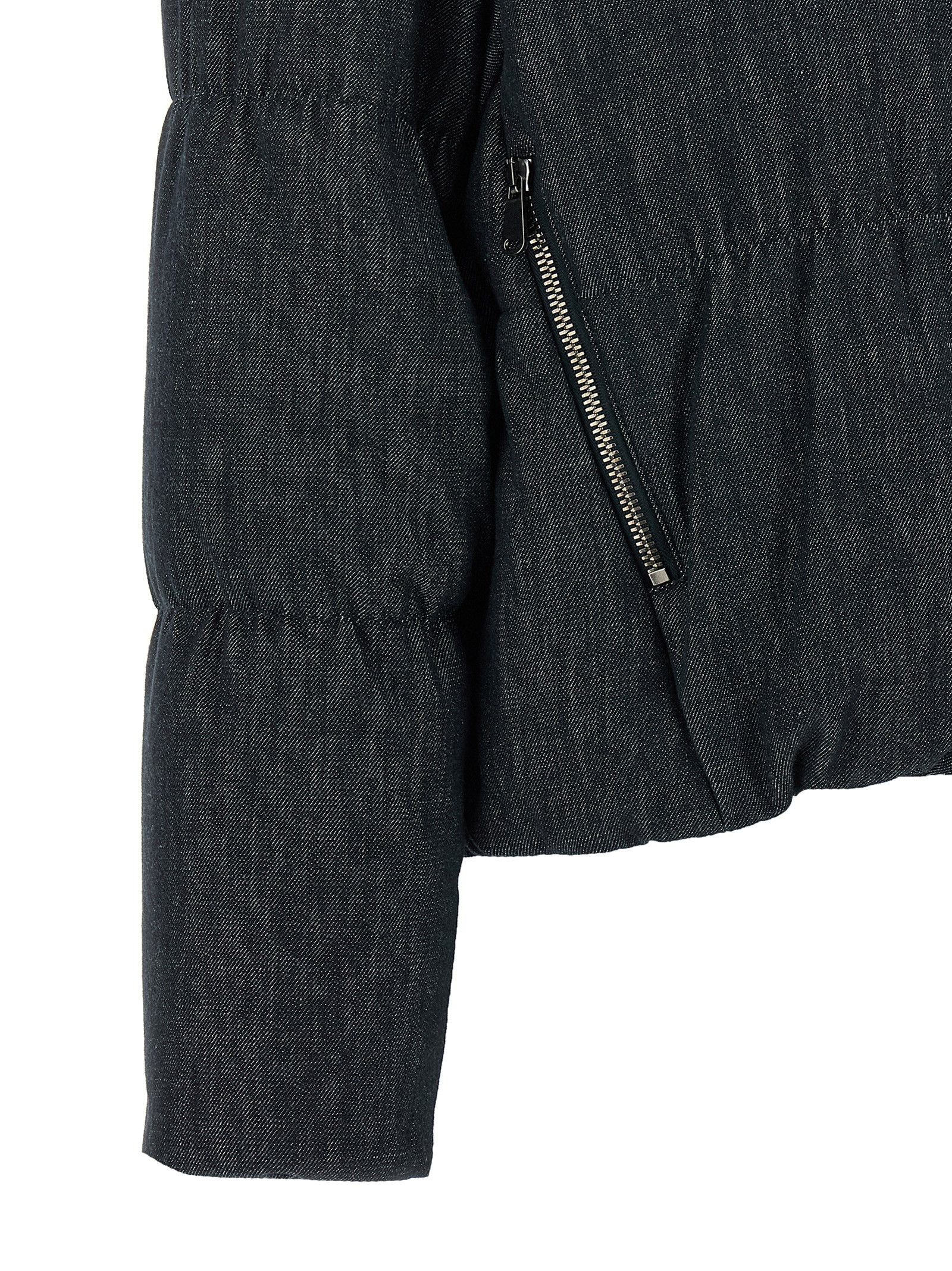 Brunello Cucinelli Denim-effect twill down jacket Size M / US 6-8 / IT 42-44 - 4 Thumbnail