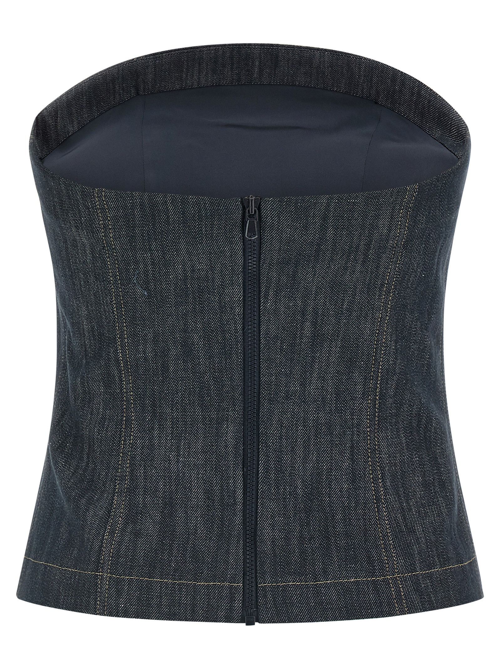 Brunello Cucinelli Denim top Size XS / US 0-2 / IT 36-38 - 2 Thumbnail