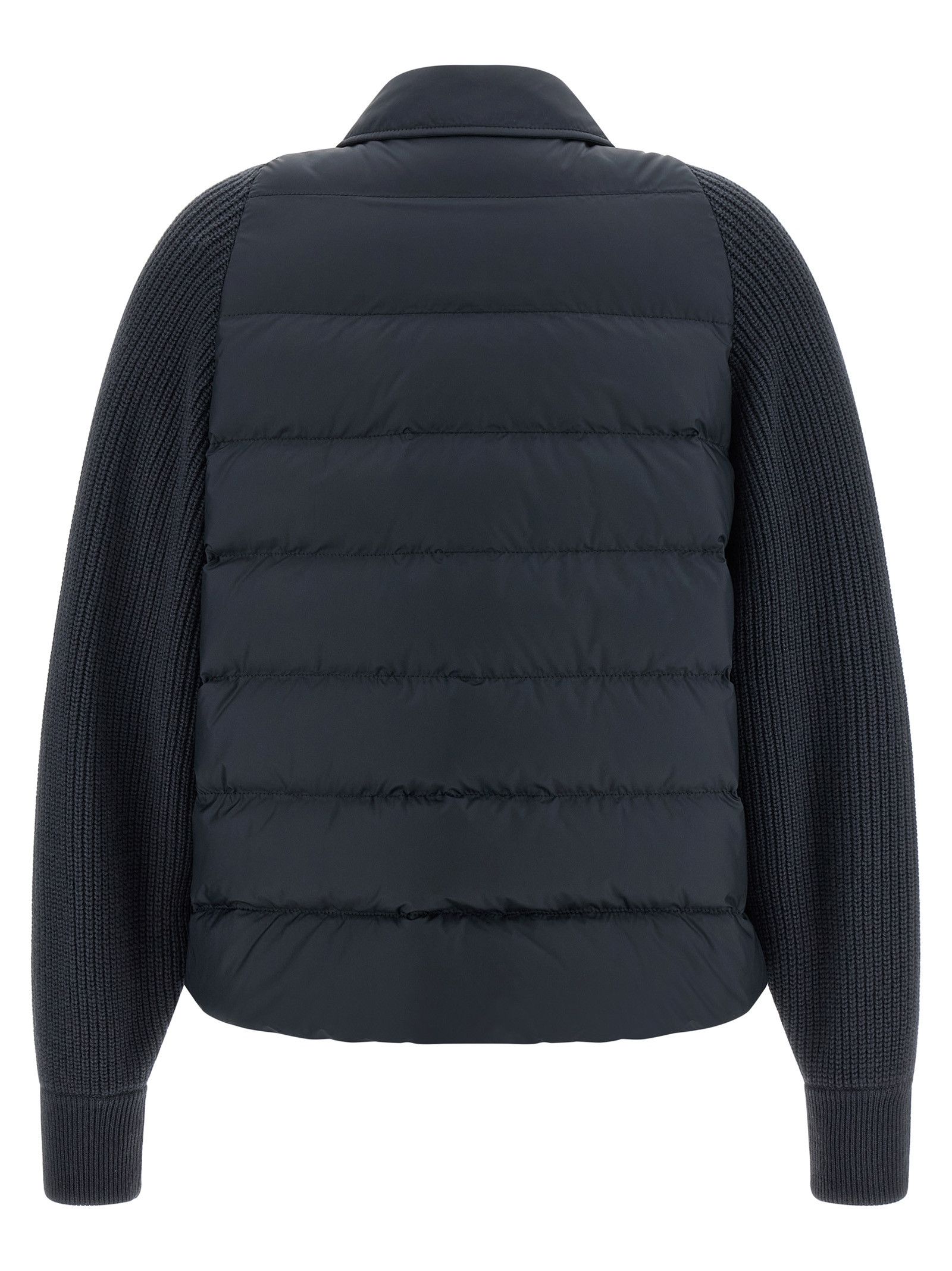 Brunello Cucinelli 'Shiny Flap Detail' down jacket Size M / US 6-8 / IT 42-44 - 2 Thumbnail