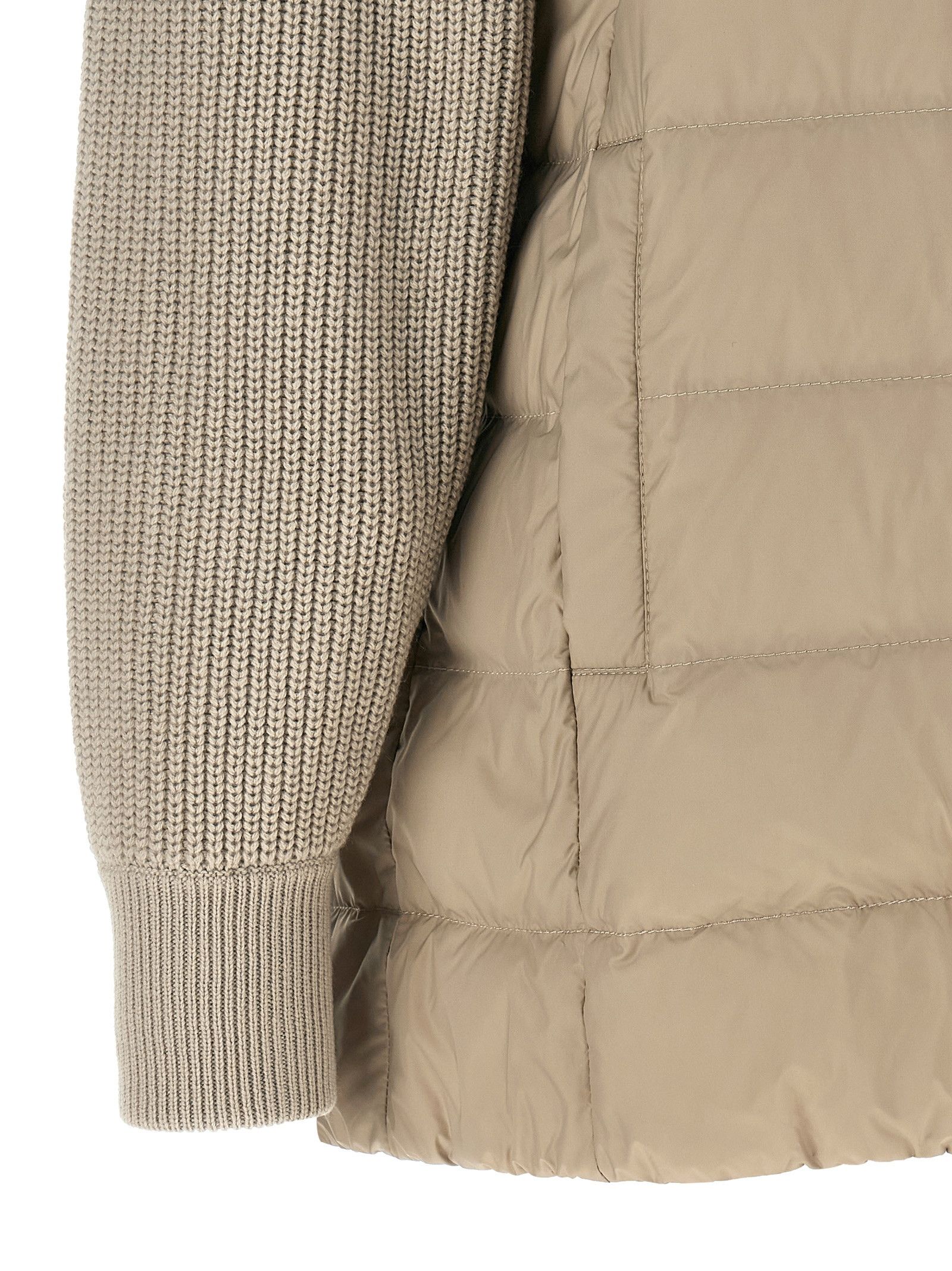 Brunello Cucinelli 'Shiny Zipper Pull' down jacket Size M / US 6-8 / IT 42-44 - 4 Thumbnail