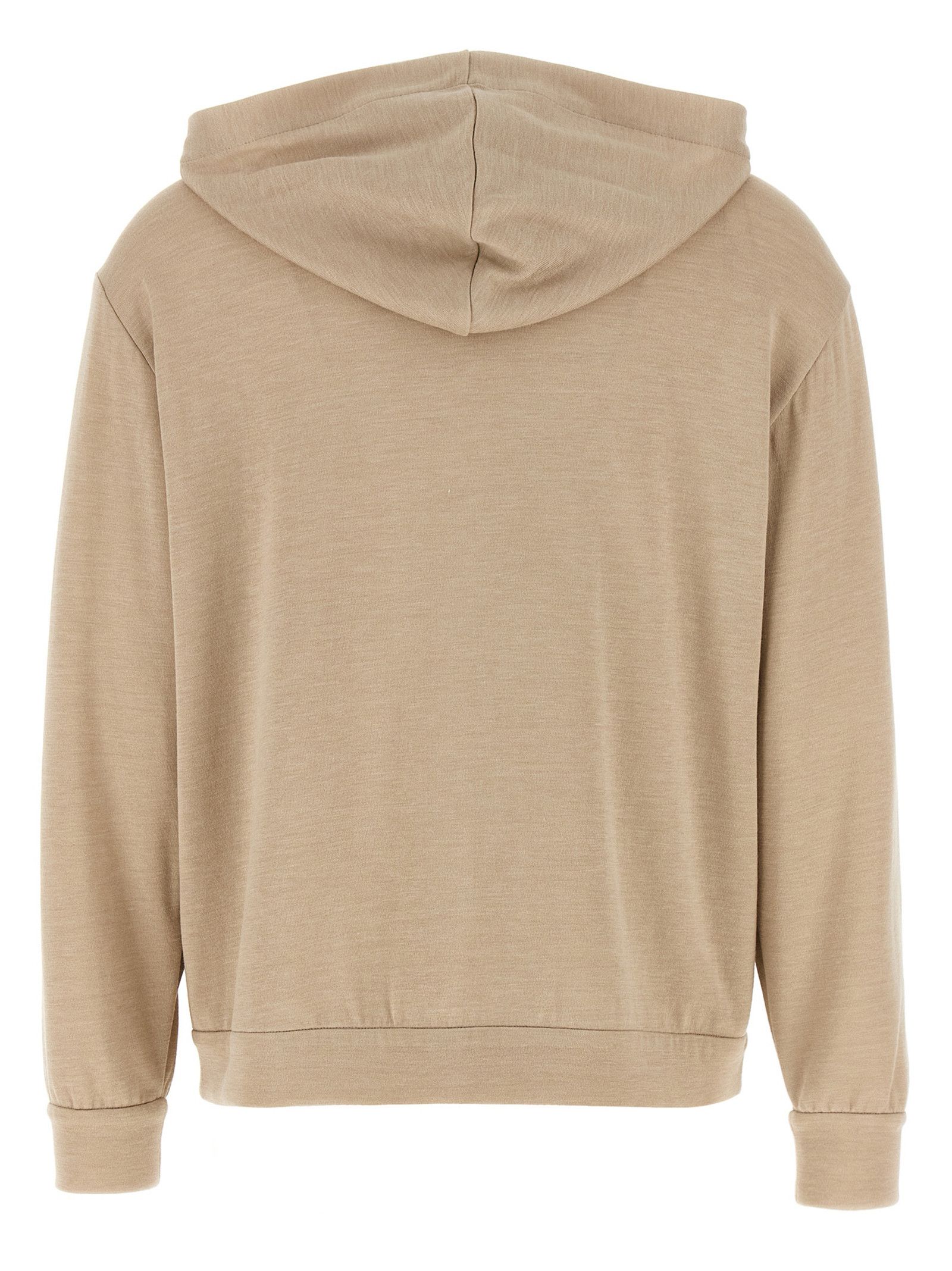 Brunello Cucinelli 'Precious Zipper Pull' hoodie Size L / US 10 / IT 46 - 2 Thumbnail
