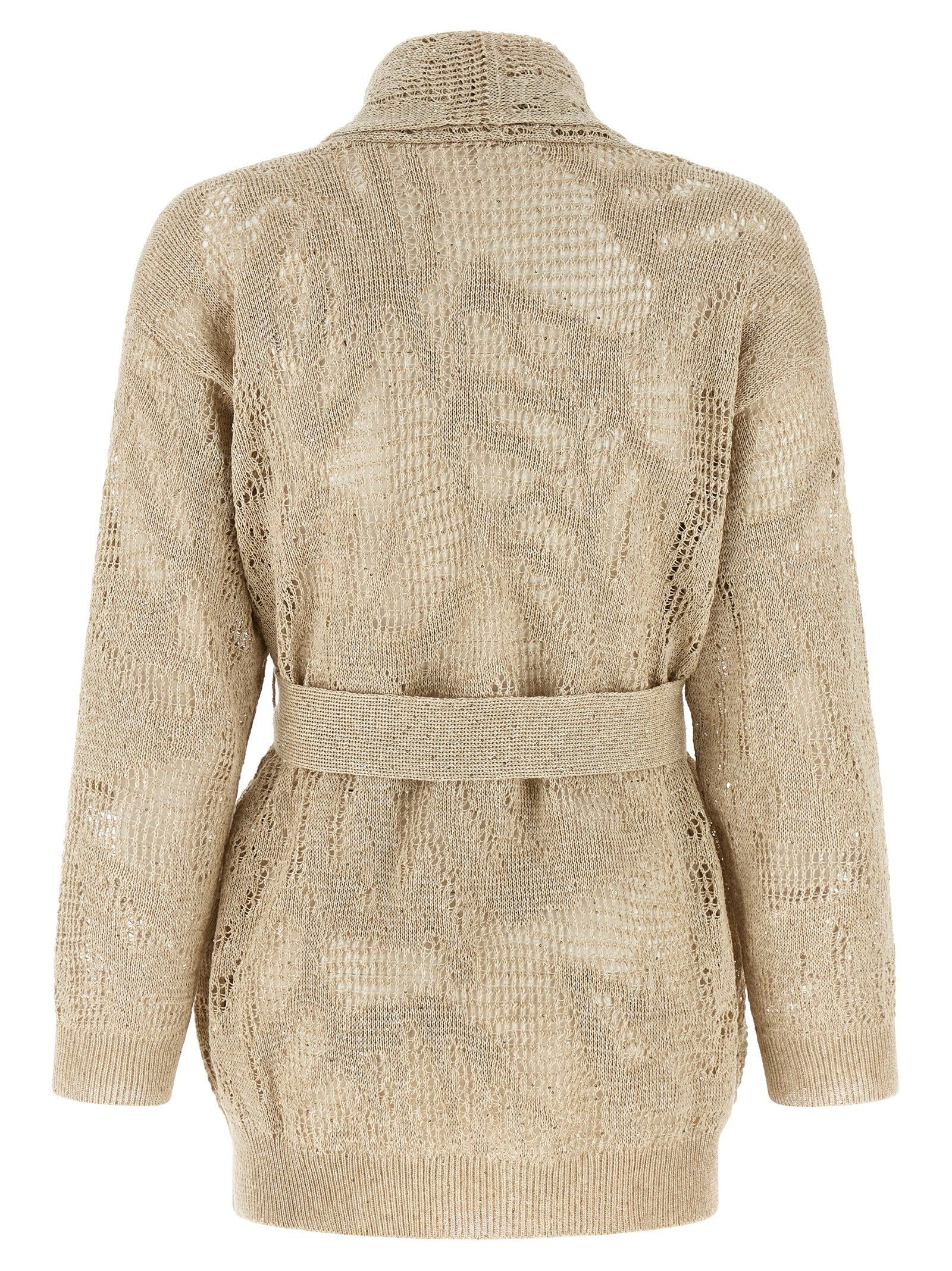 Brunello Cucinelli Crochet cardigan Size L / US 10 / IT 46 - 2 Thumbnail