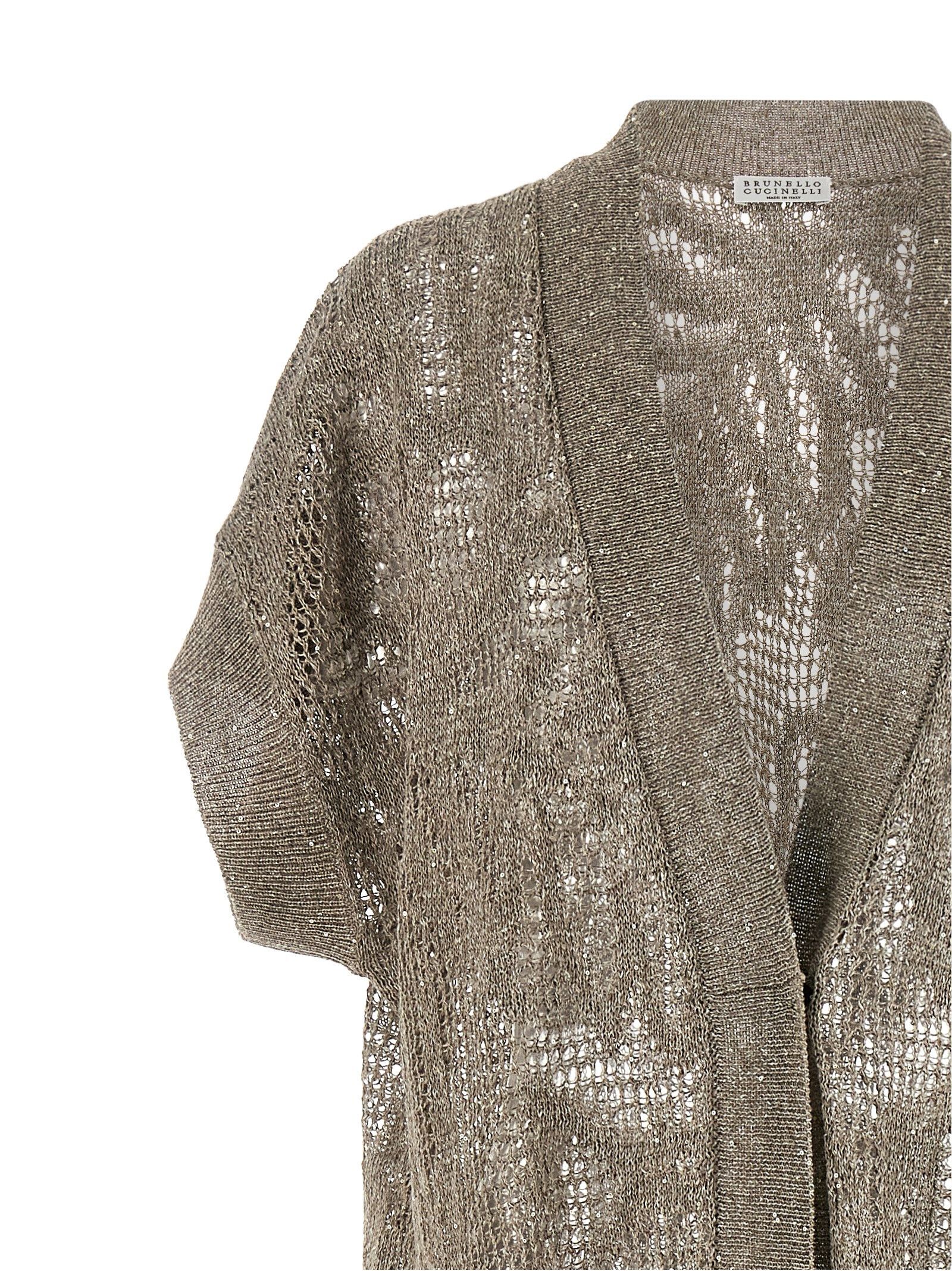Brunello Cucinelli 'Dazzling Water Lillies' cardigan Size XS / US 0-2 / IT 36-38 - 3 Thumbnail