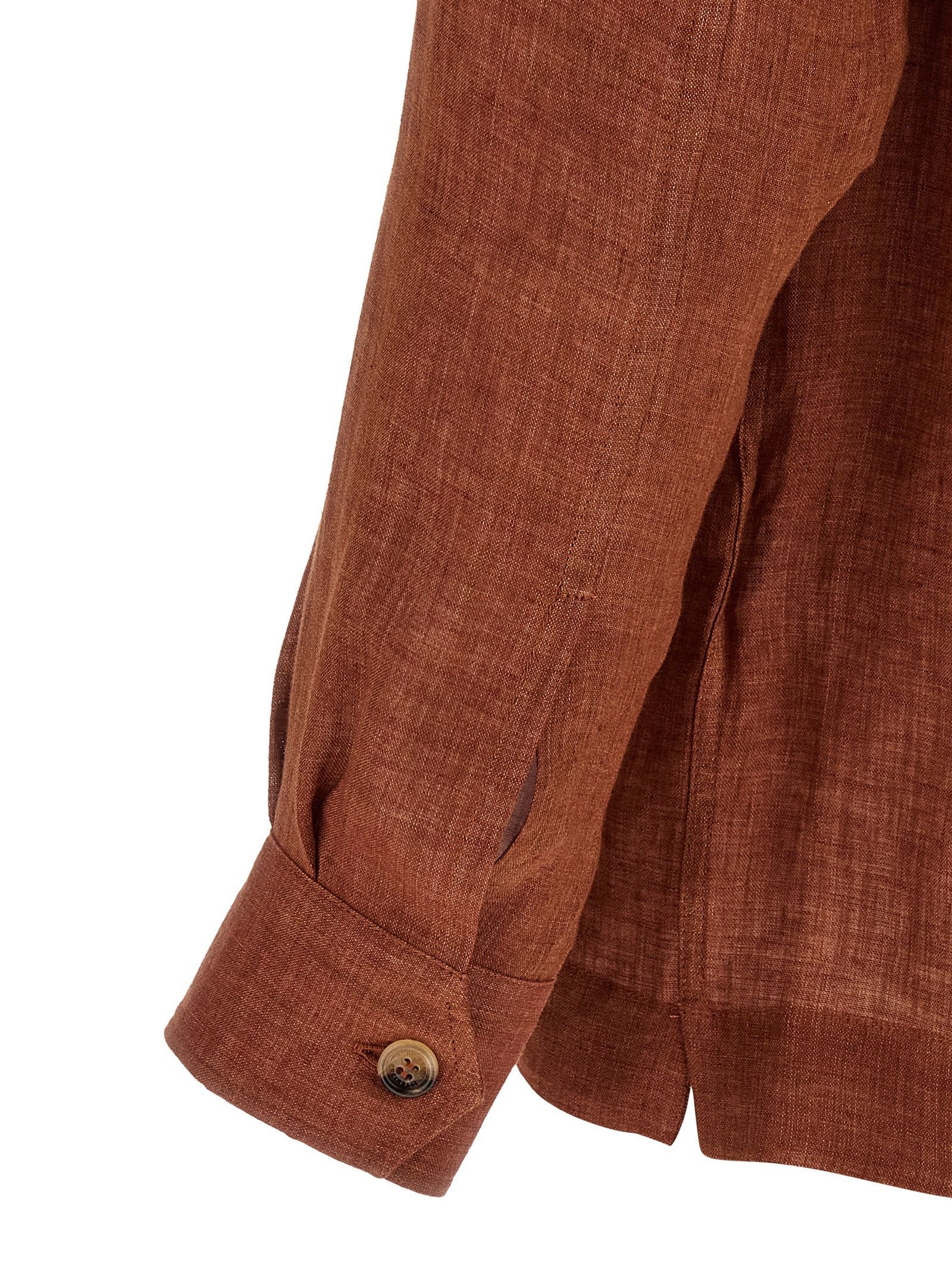 Brunello Cucinelli Linen shirt Size US XL / EU 56 / 4 - 4 Thumbnail