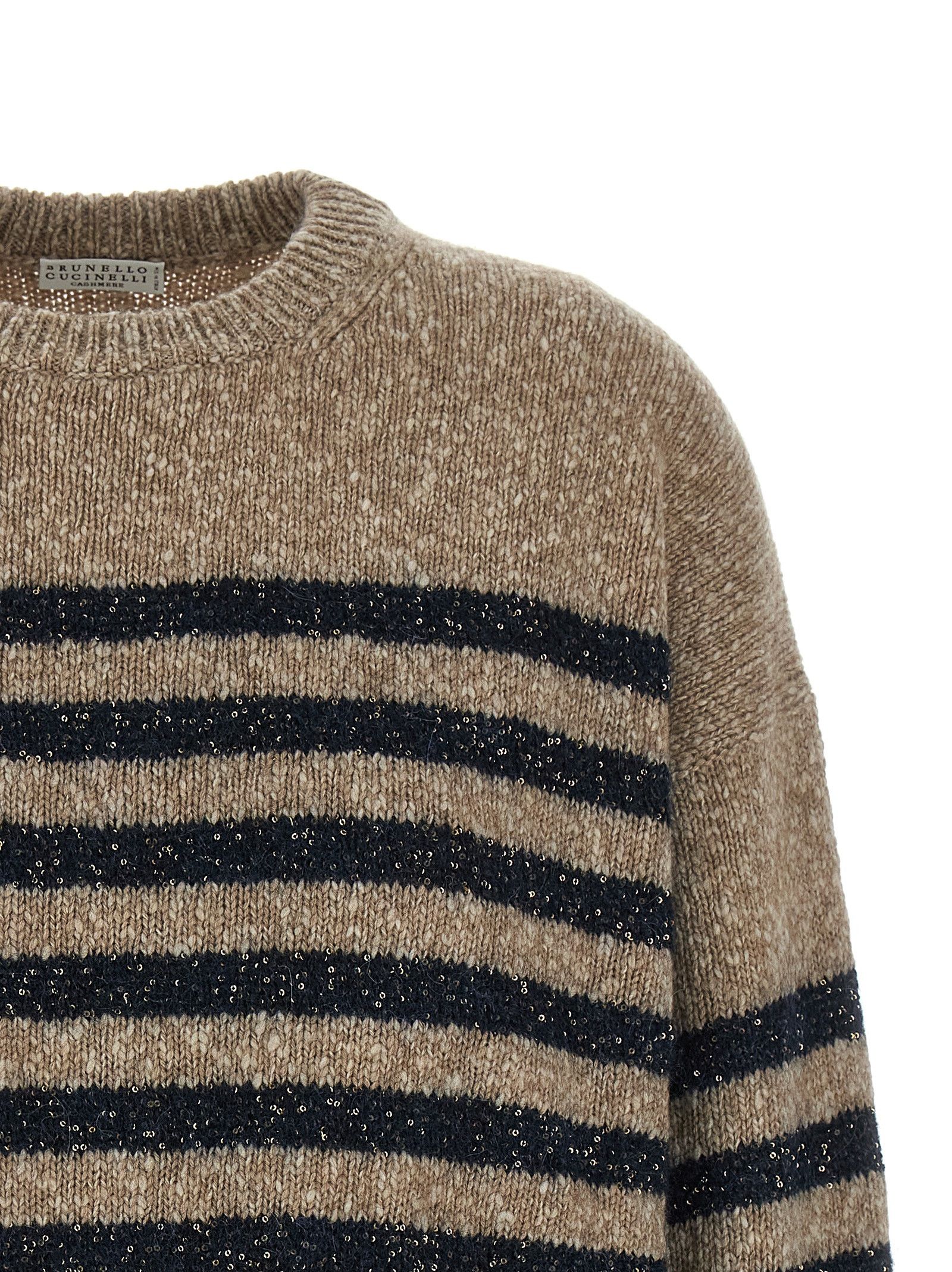 Brunello Cucinelli 'Dazzling Stripes' sweater Size XXS / US 00 / IT 34 - 3 Thumbnail