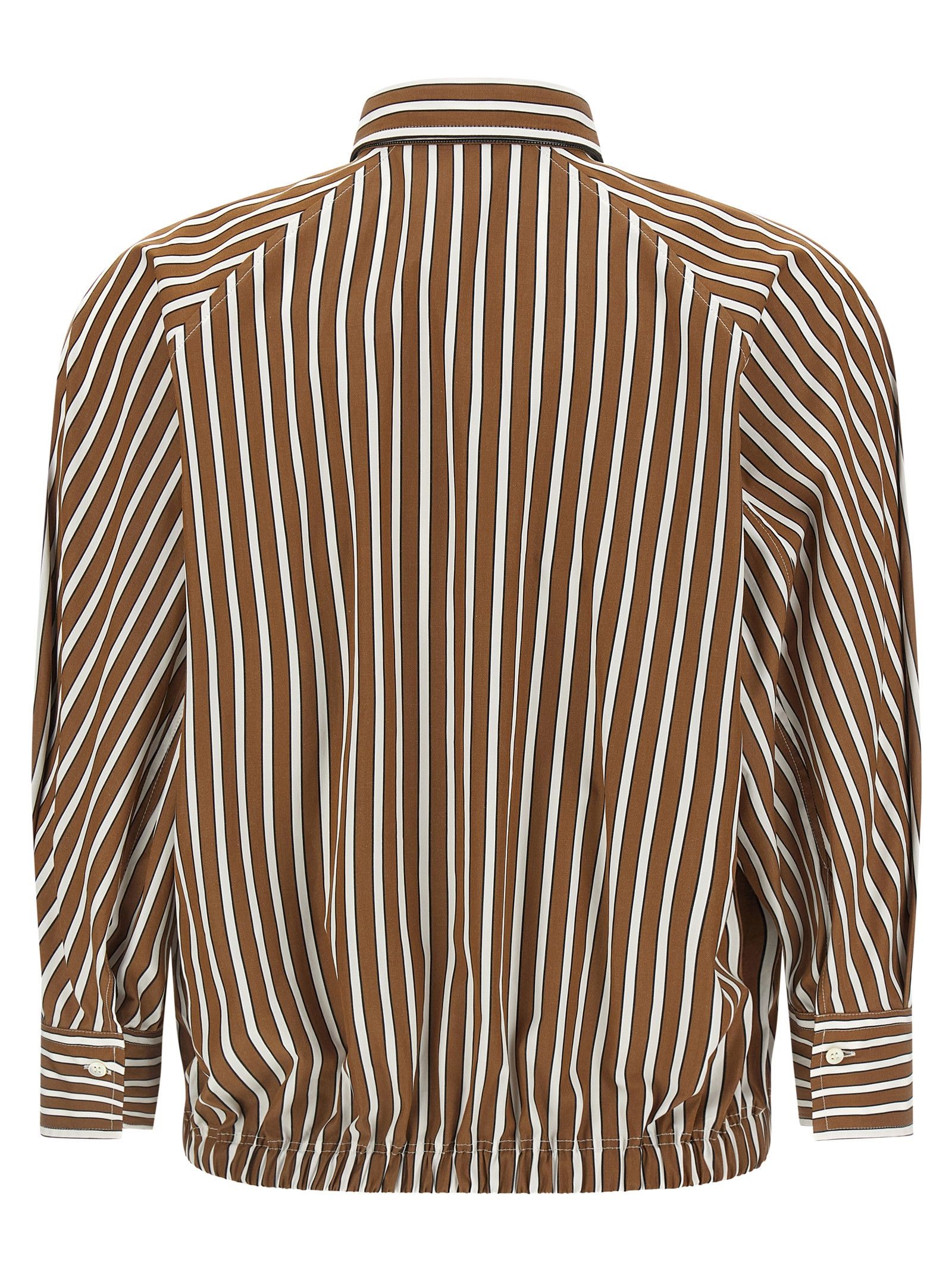 Brunello Cucinelli 'Shadow' striped shirt Size S / US 4 / IT 40 - 2 Thumbnail