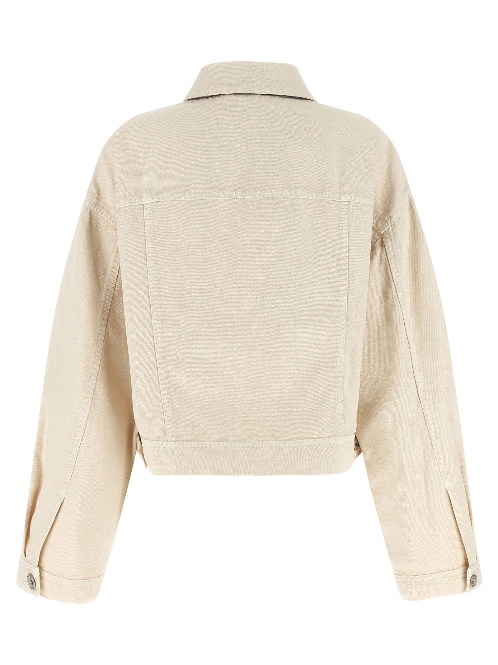 Brunello Cucinelli Linen cotton jacket Size M / US 6-8 / IT 42-44 - 2 Thumbnail