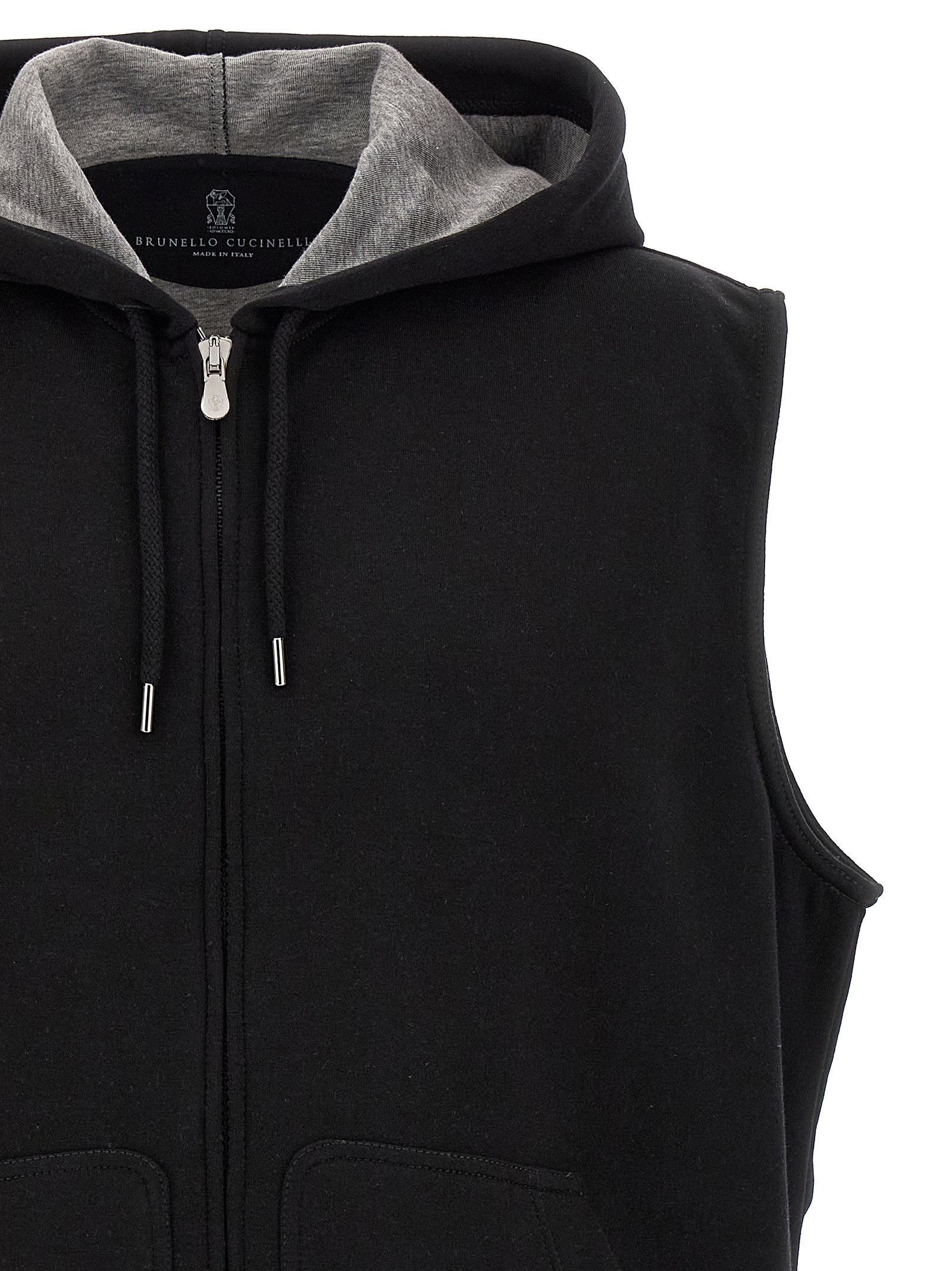Brunello Cucinelli Hooded vest Size US XL / EU 56 / 4 - 3 Thumbnail