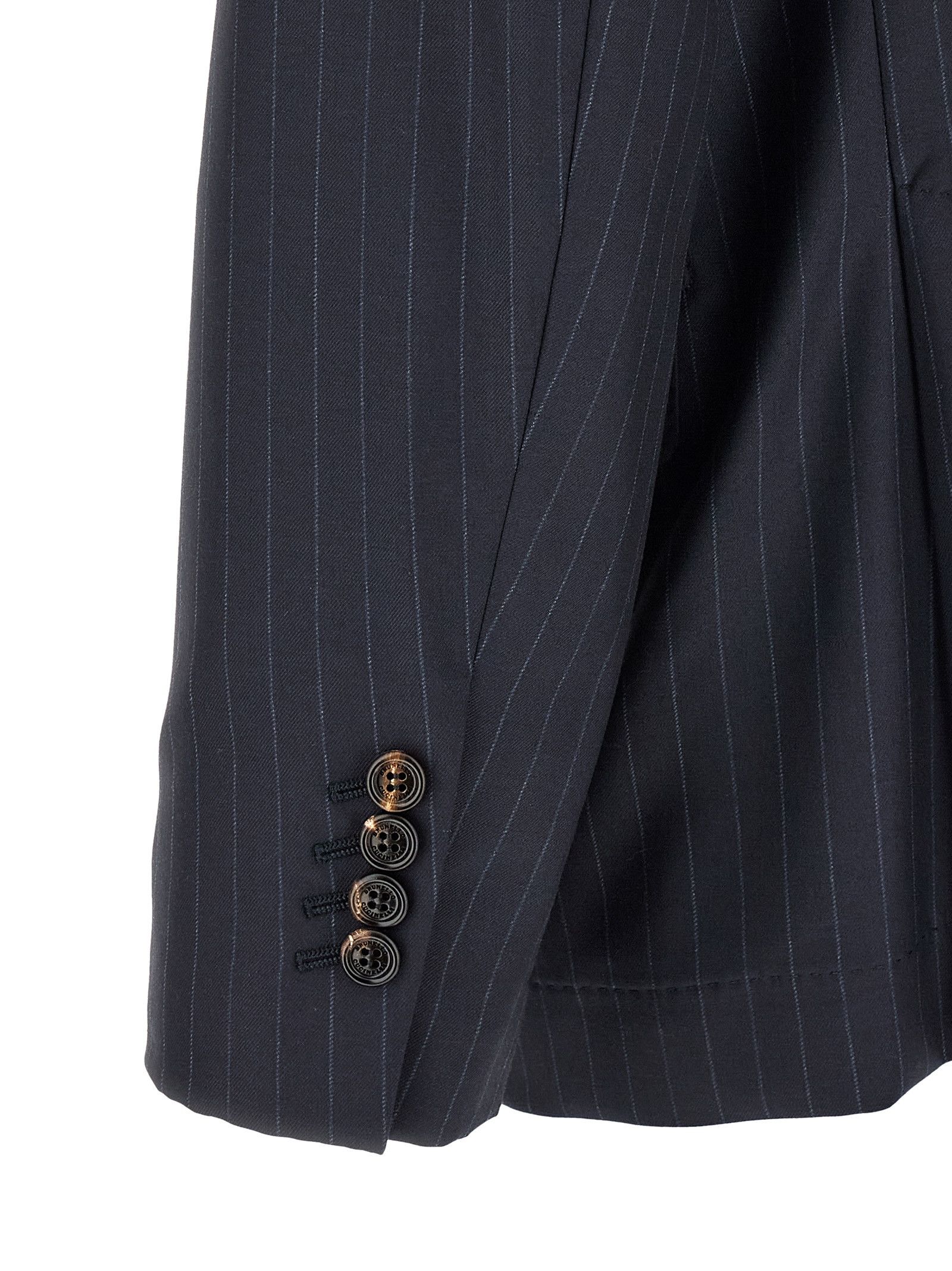 Brunello Cucinelli Pinstripe batavia blazer Size US M / EU 48-50 / 2 - 4 Thumbnail