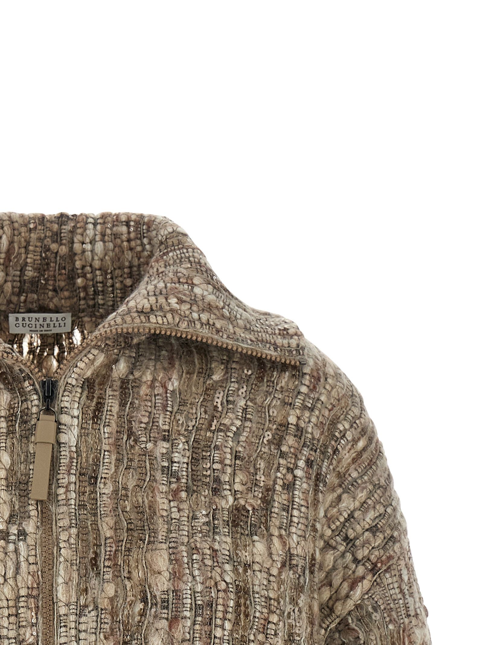 Brunello Cucinelli Tweed cardigan Size S / US 4 / IT 40 - 3 Thumbnail