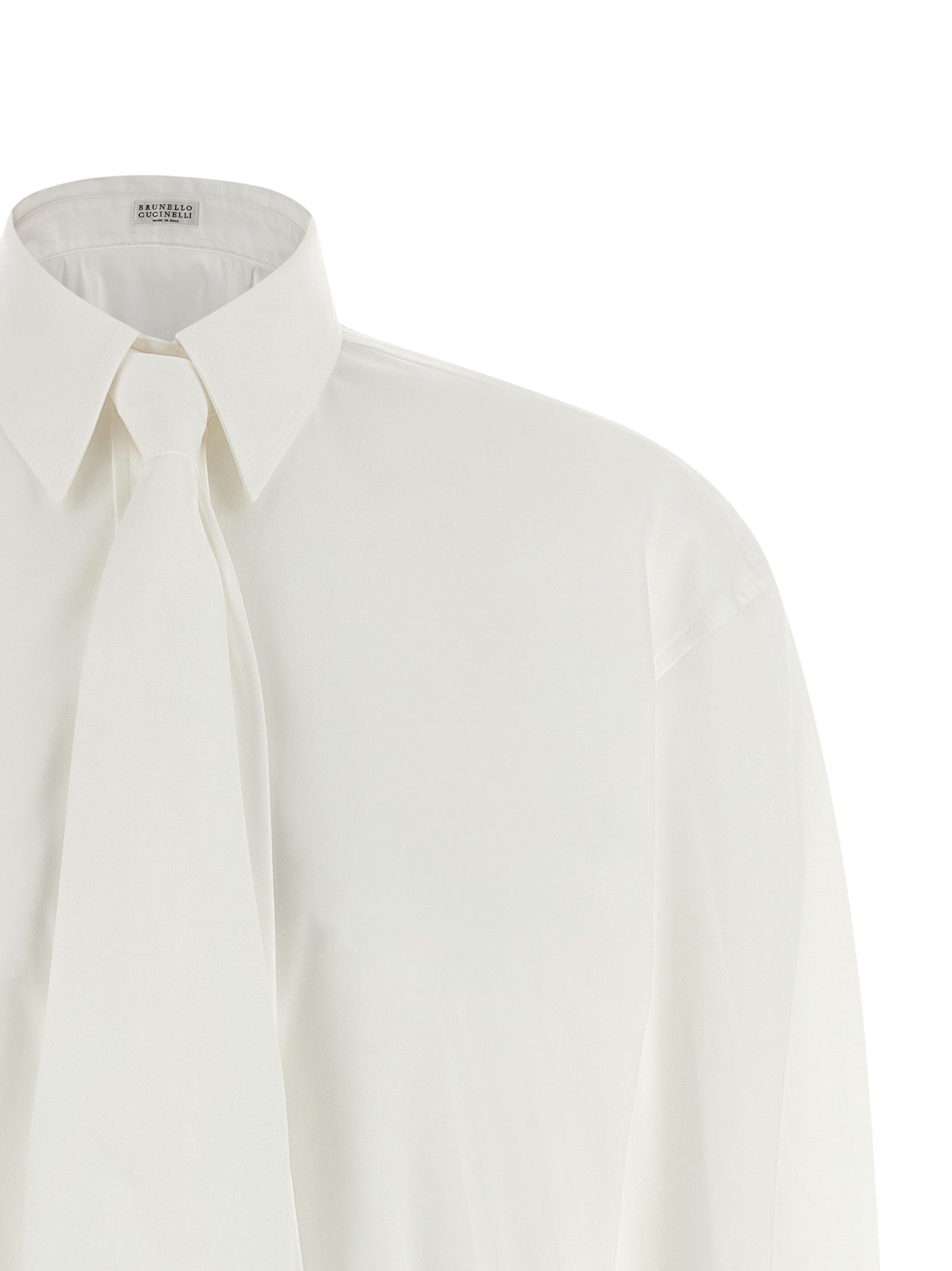Brunello Cucinelli Shirt with tie Size S / US 4 / IT 40 - 3 Thumbnail