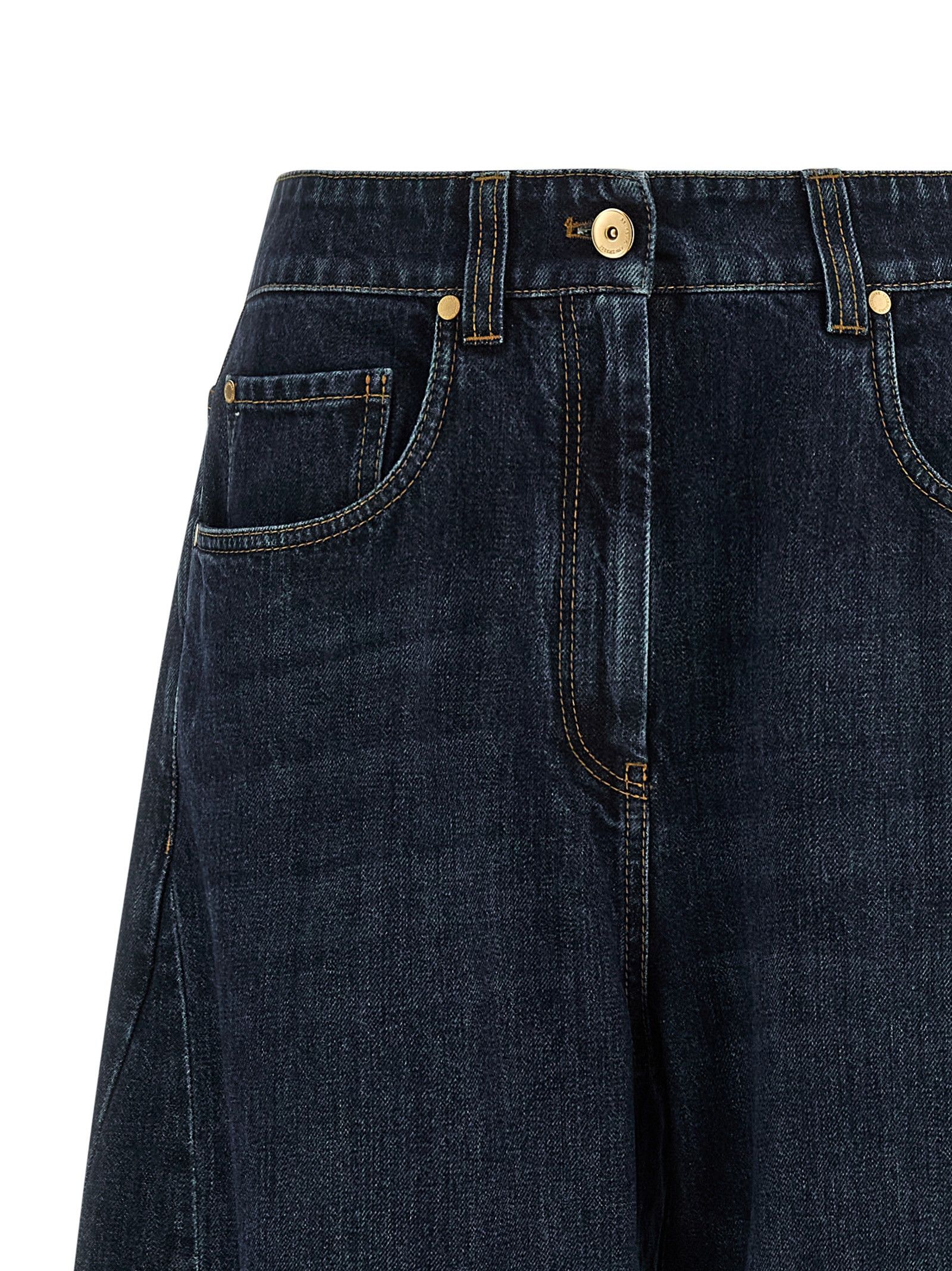 Brunello Cucinelli 'The Wide Barrel' jeans Size 28" / US 6 / IT 42 - 3 Thumbnail