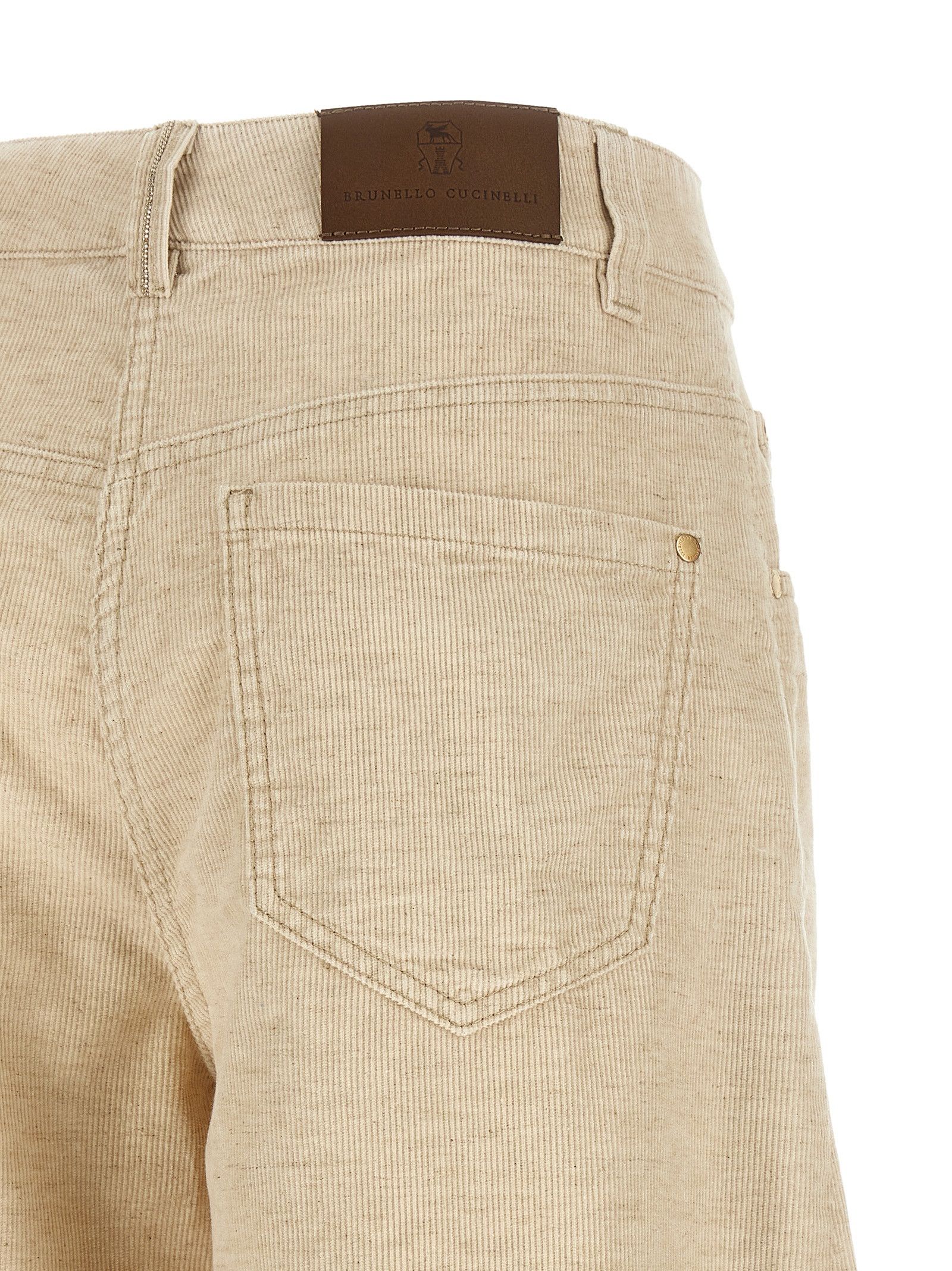 Brunello Cucinelli 'The Wide Barrel' pants Size 28" / US 6 / IT 42 - 4 Thumbnail