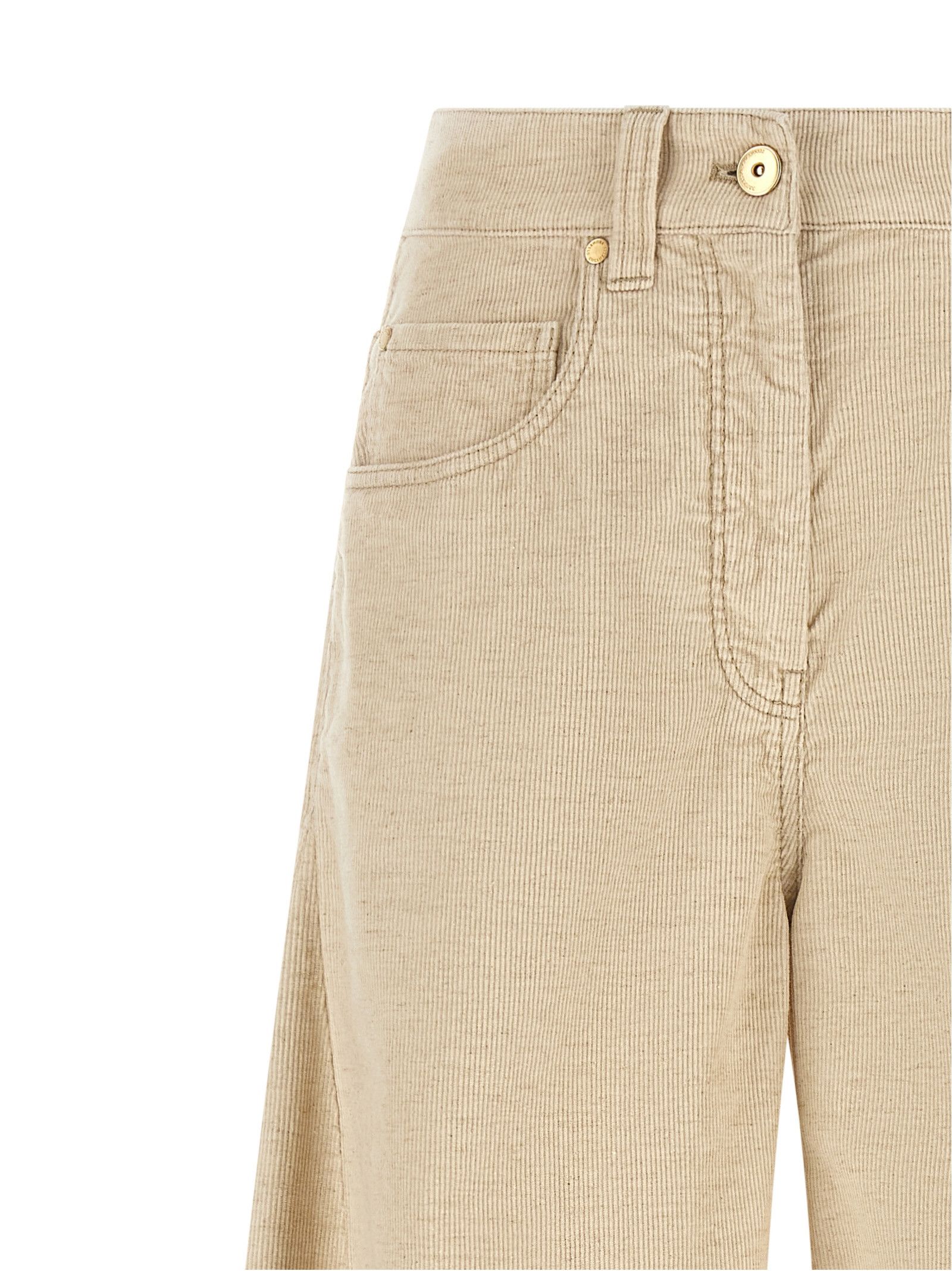 Brunello Cucinelli 'The Wide Barrel' pants Size 28" / US 6 / IT 42 - 3 Thumbnail