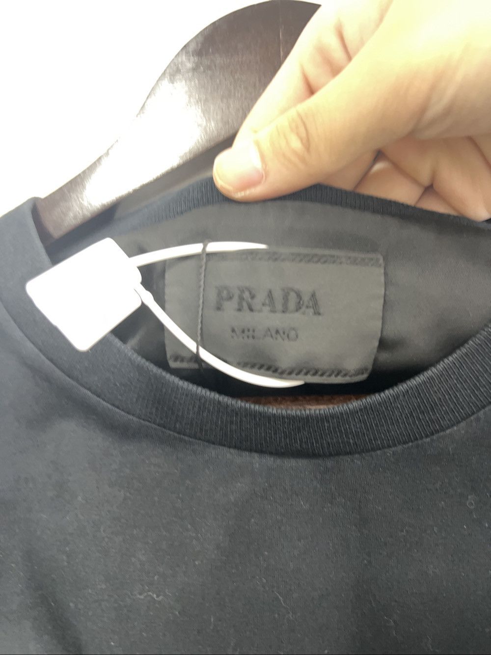 Prada Prada Black Pocket T-Shirt Size M Size US M / EU 48-50 / 2 - 3 Thumbnail