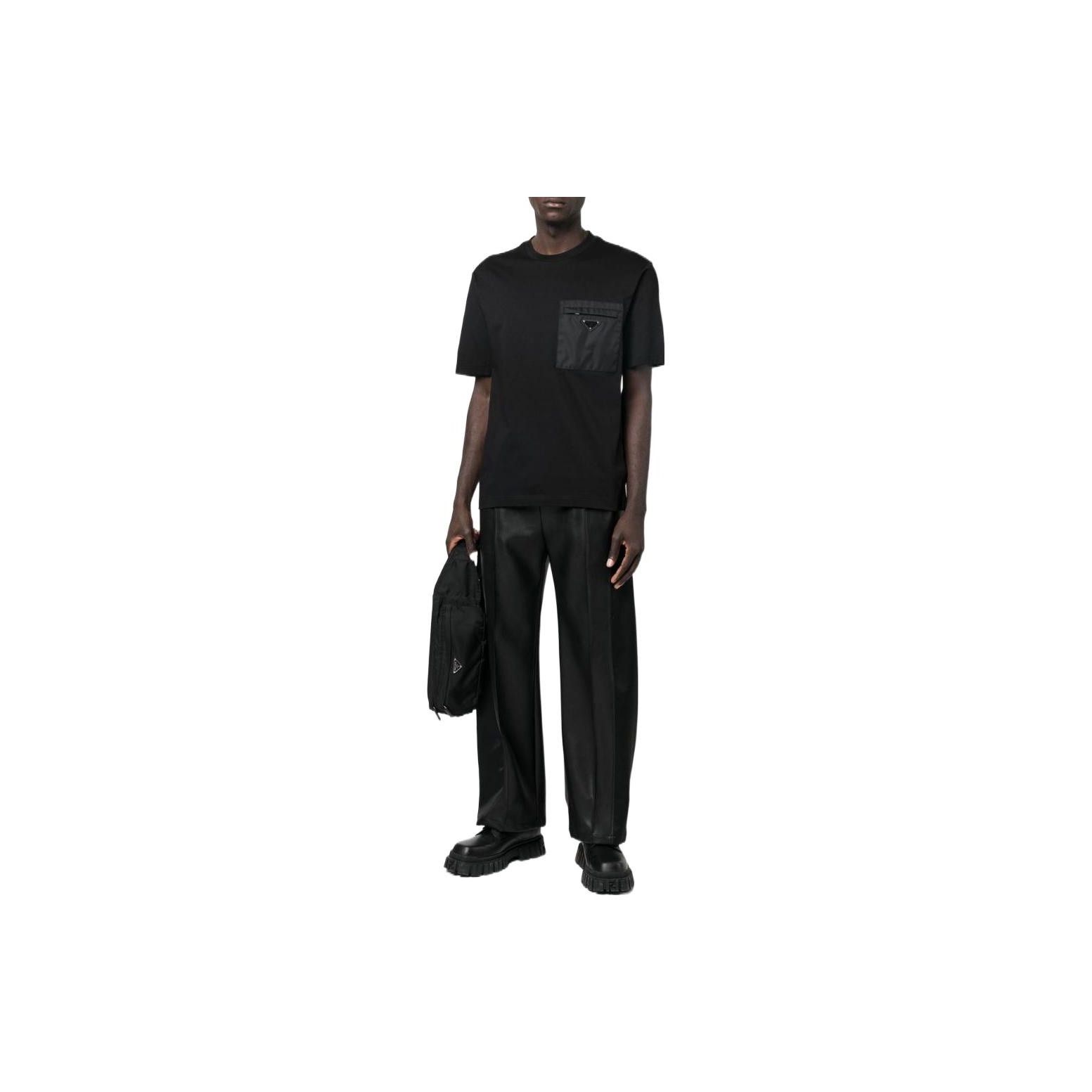 Prada Prada Black Pocket T-Shirt Size M Size US M / EU 48-50 / 2 - 5 Thumbnail