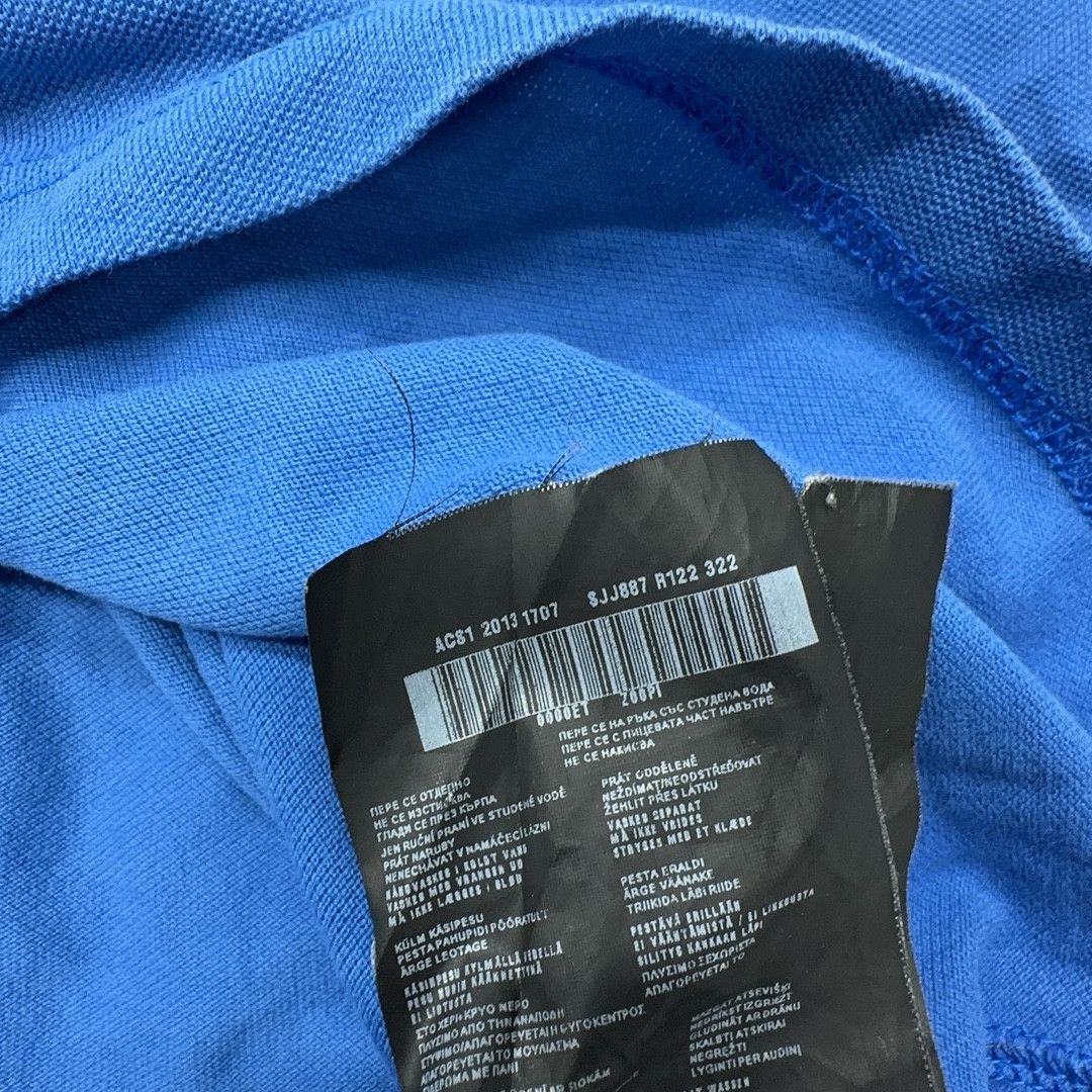 Prada Prada Logo Patch Polo Shirt Blue Size M Size US M / EU 48-50 / 2 - 4 Thumbnail